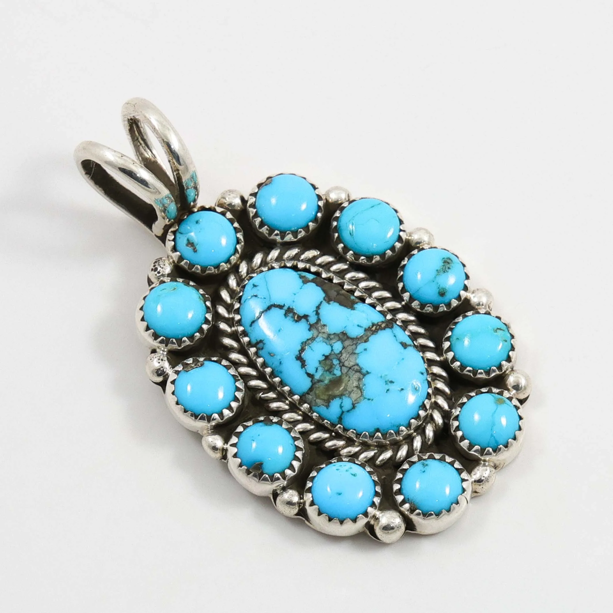 Sleeping Beauty Turquoise Pendant - Image 2