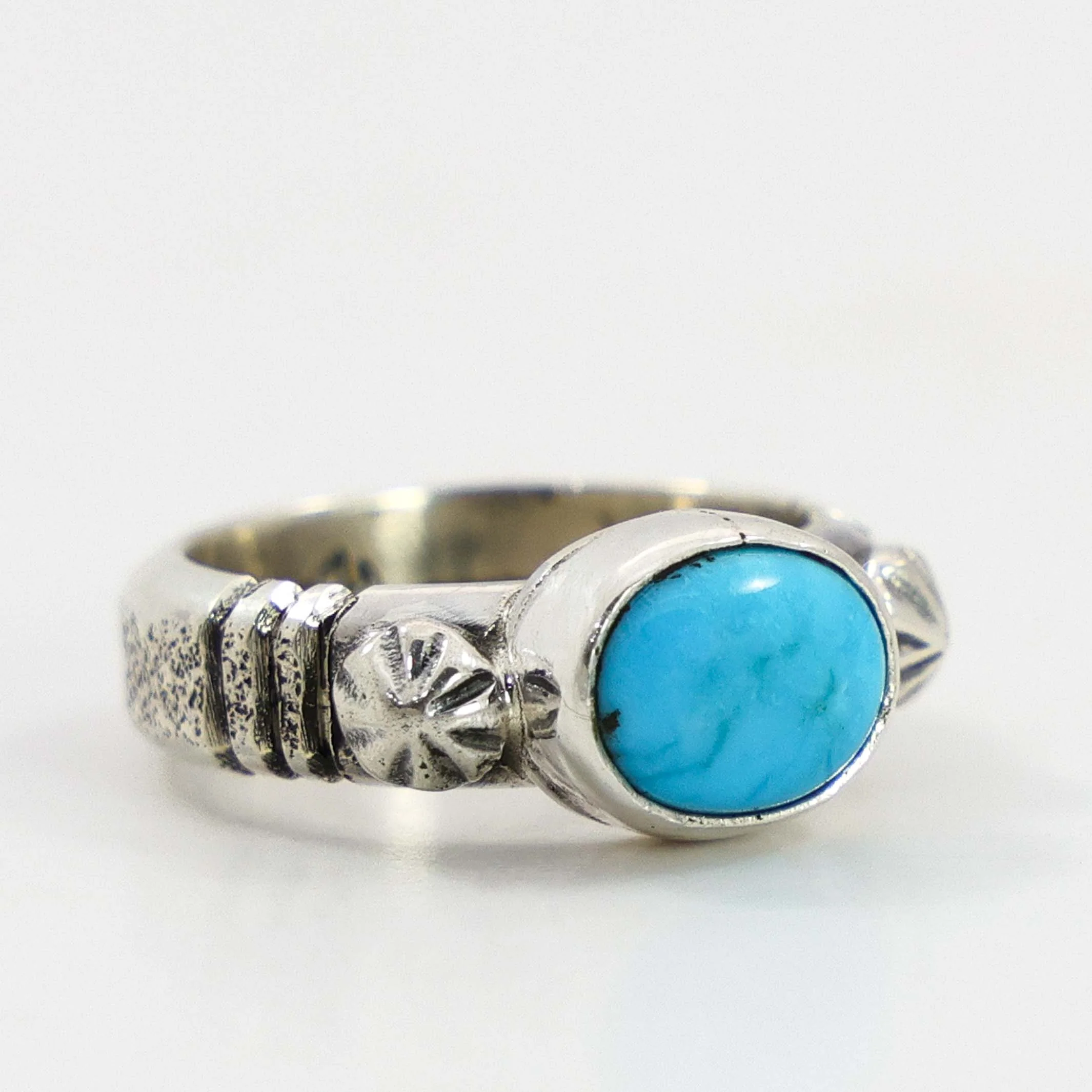 Sleeping Beauty Turquoise Ring - Image 2