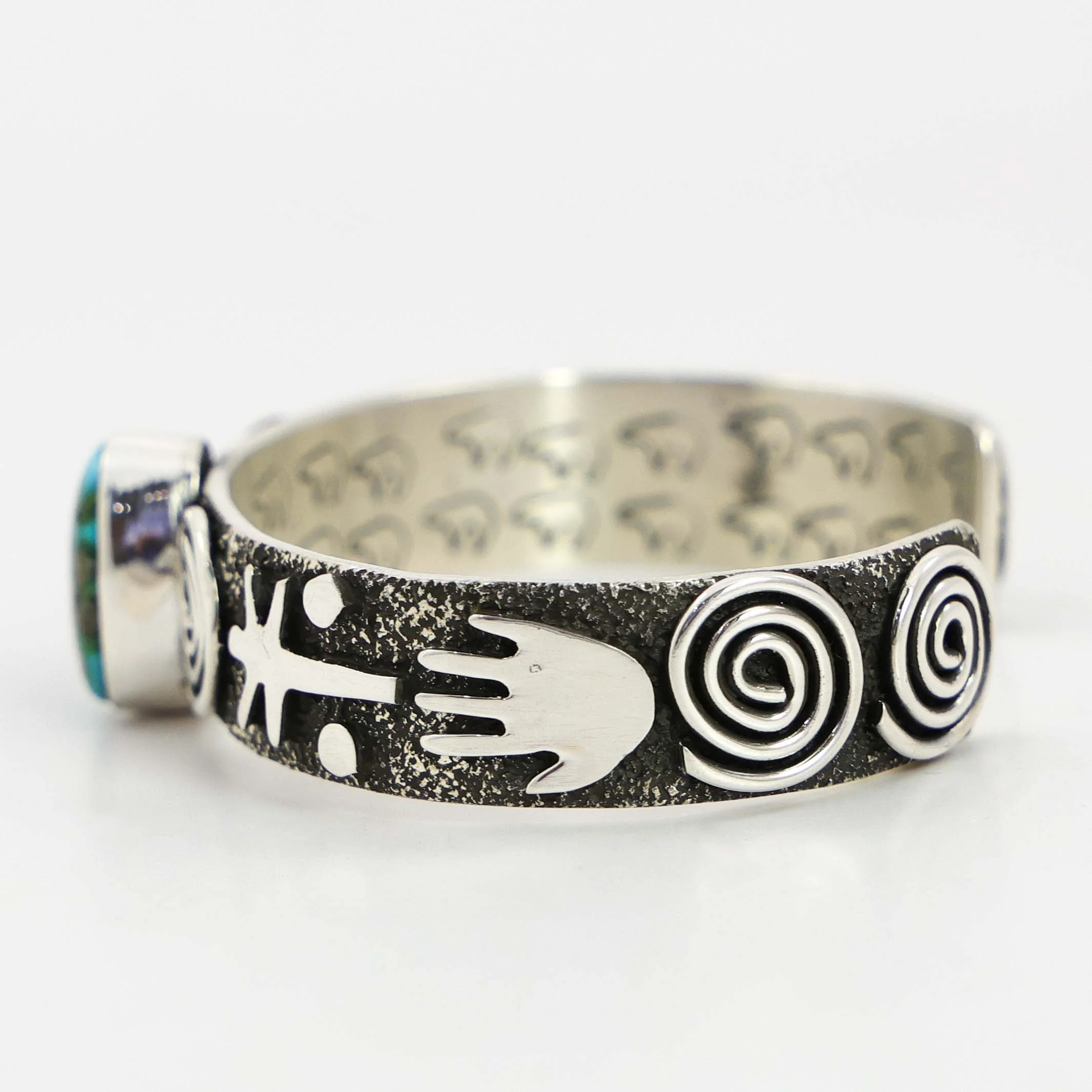 Sonoran Gold Turquoise Cuff - Image 2