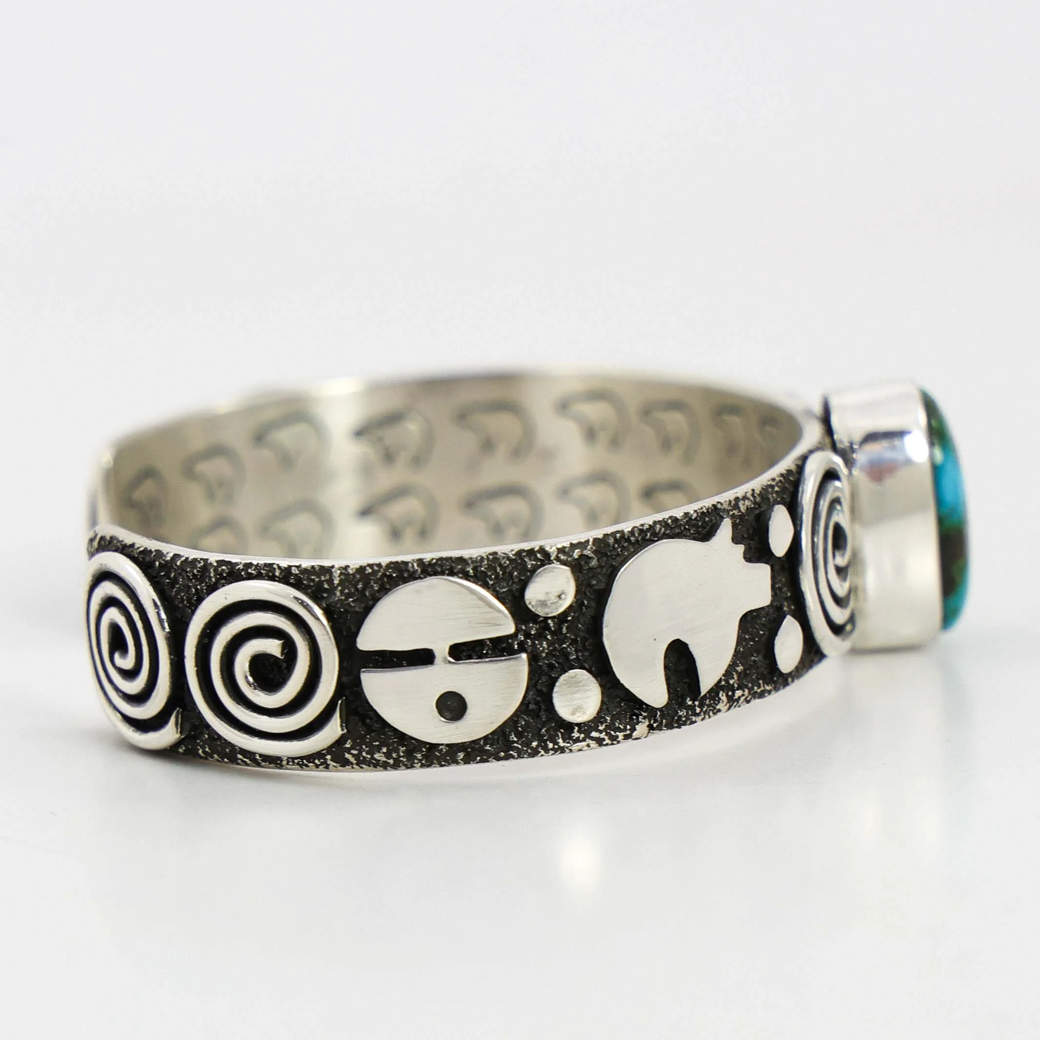 Sonoran Gold Turquoise Cuff - Image 3