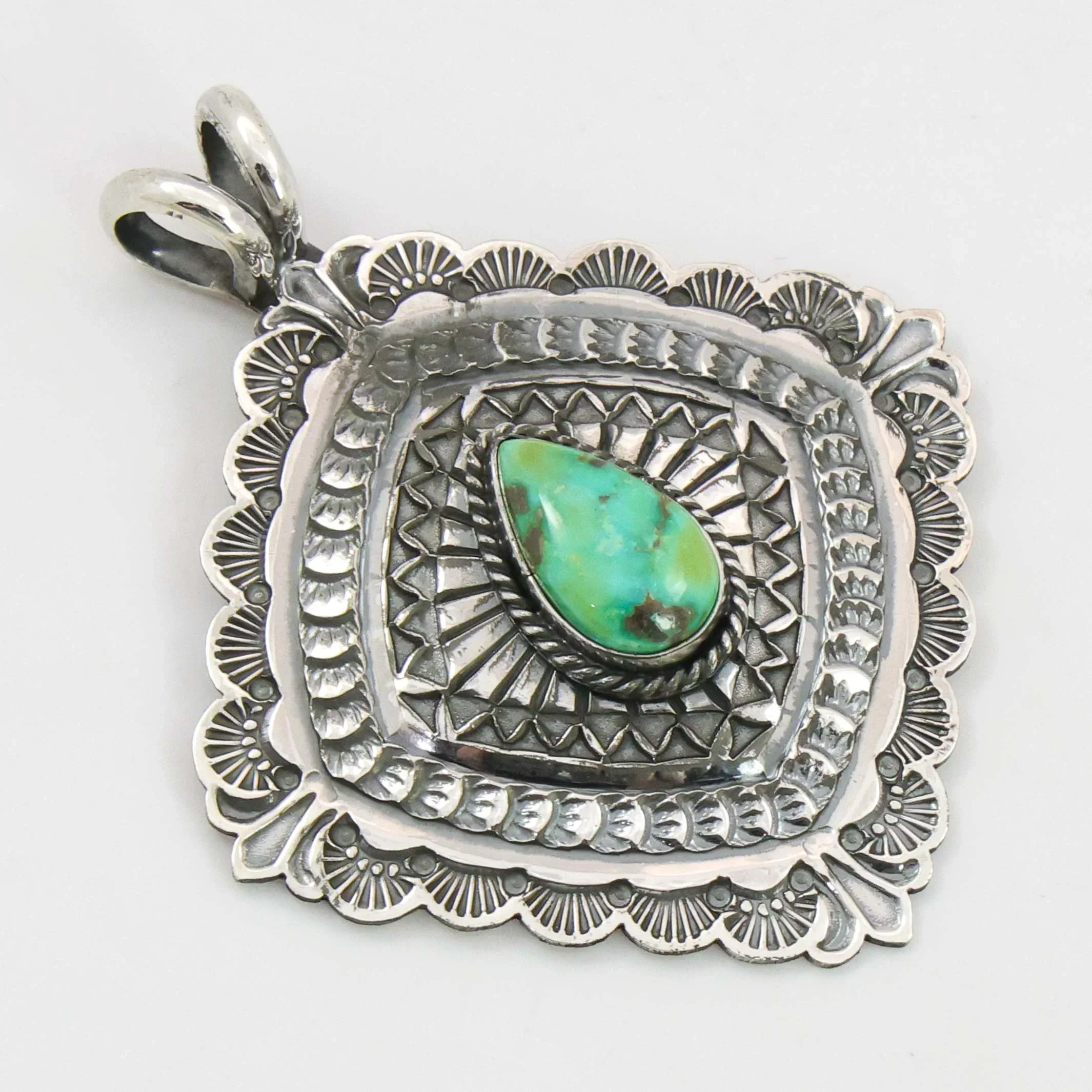 Sonoran Gold Turquoise Pendant - Image 2