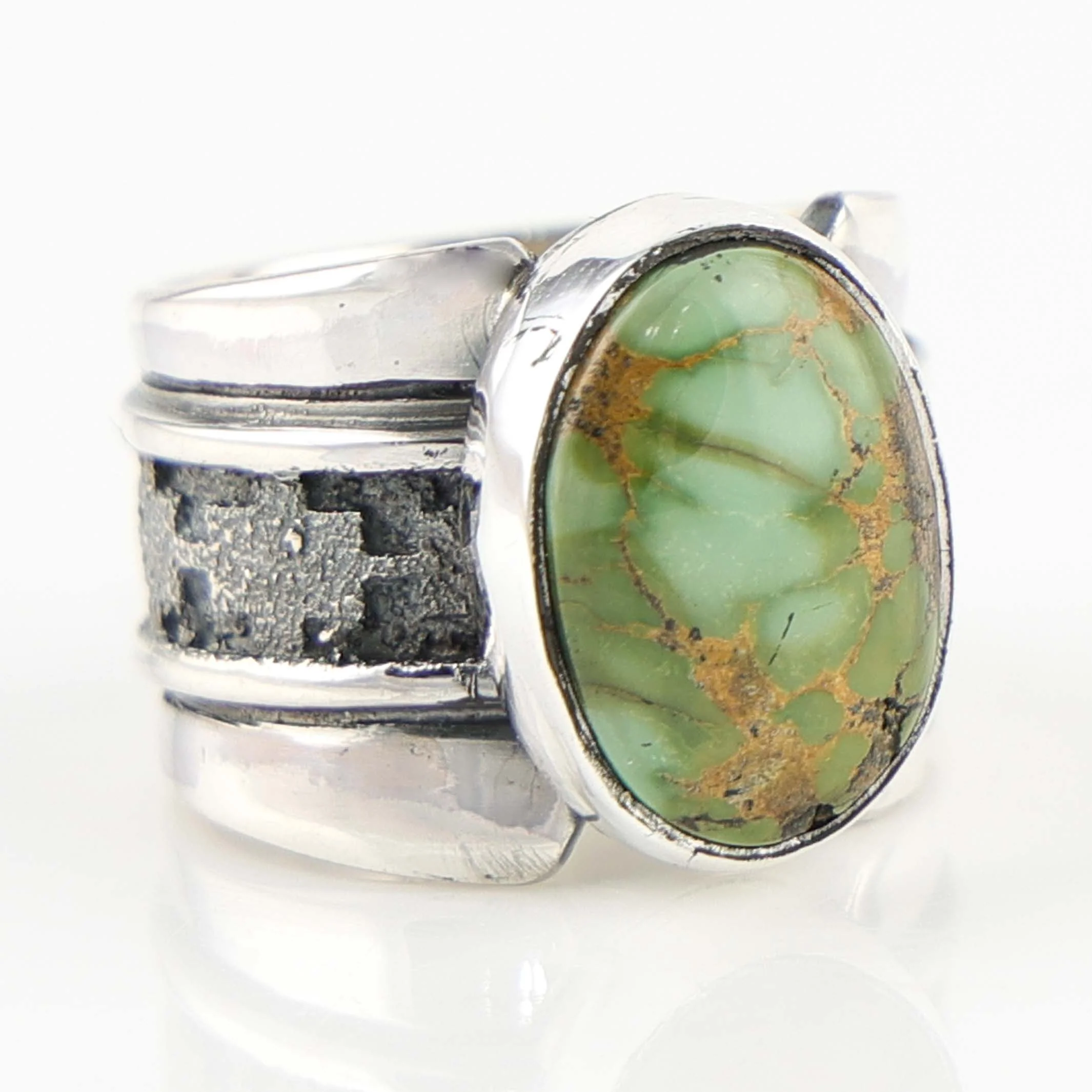 Sonoran Gold Turquoise Ring - Image 2