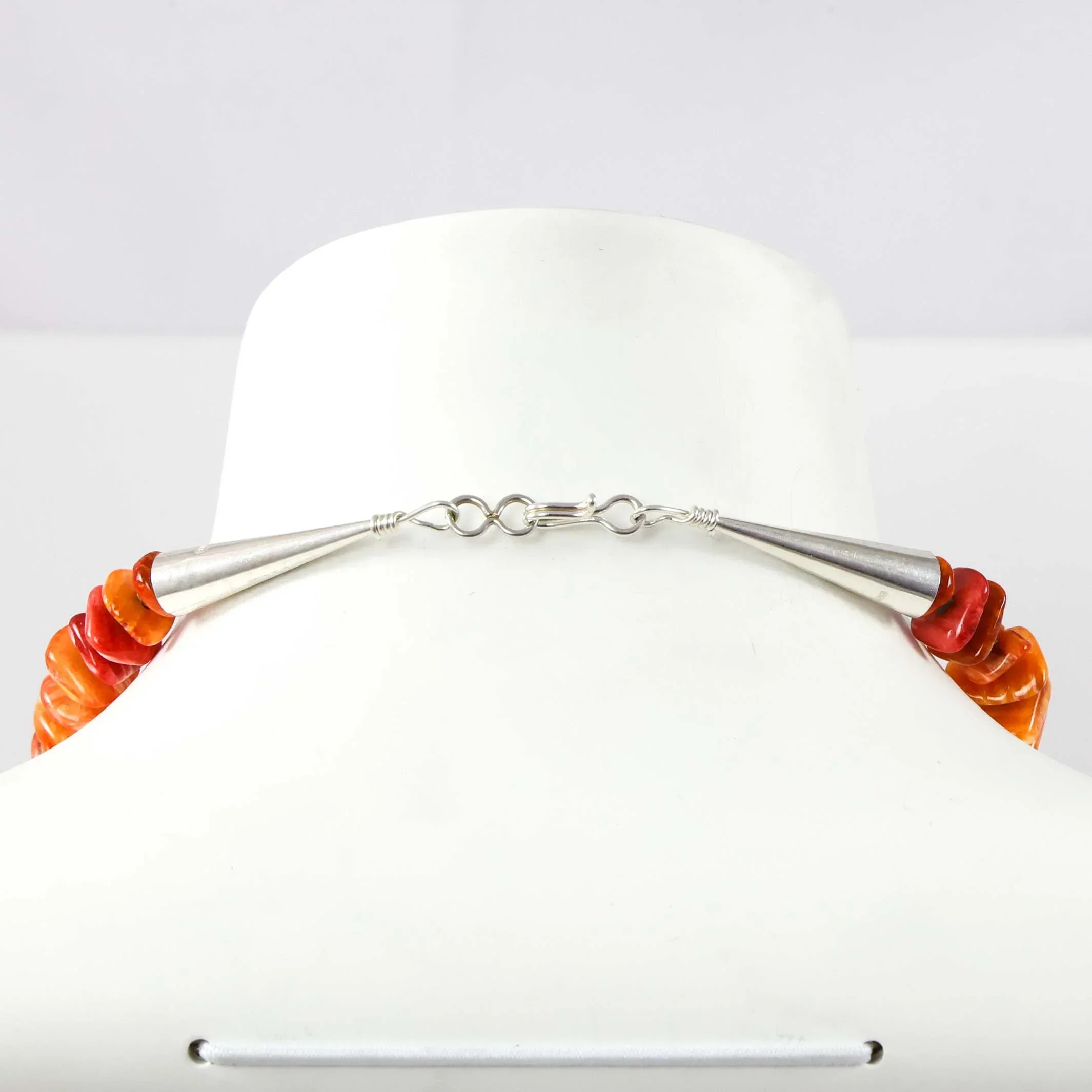 Spiny Oyster Bead Necklace - Image 5
