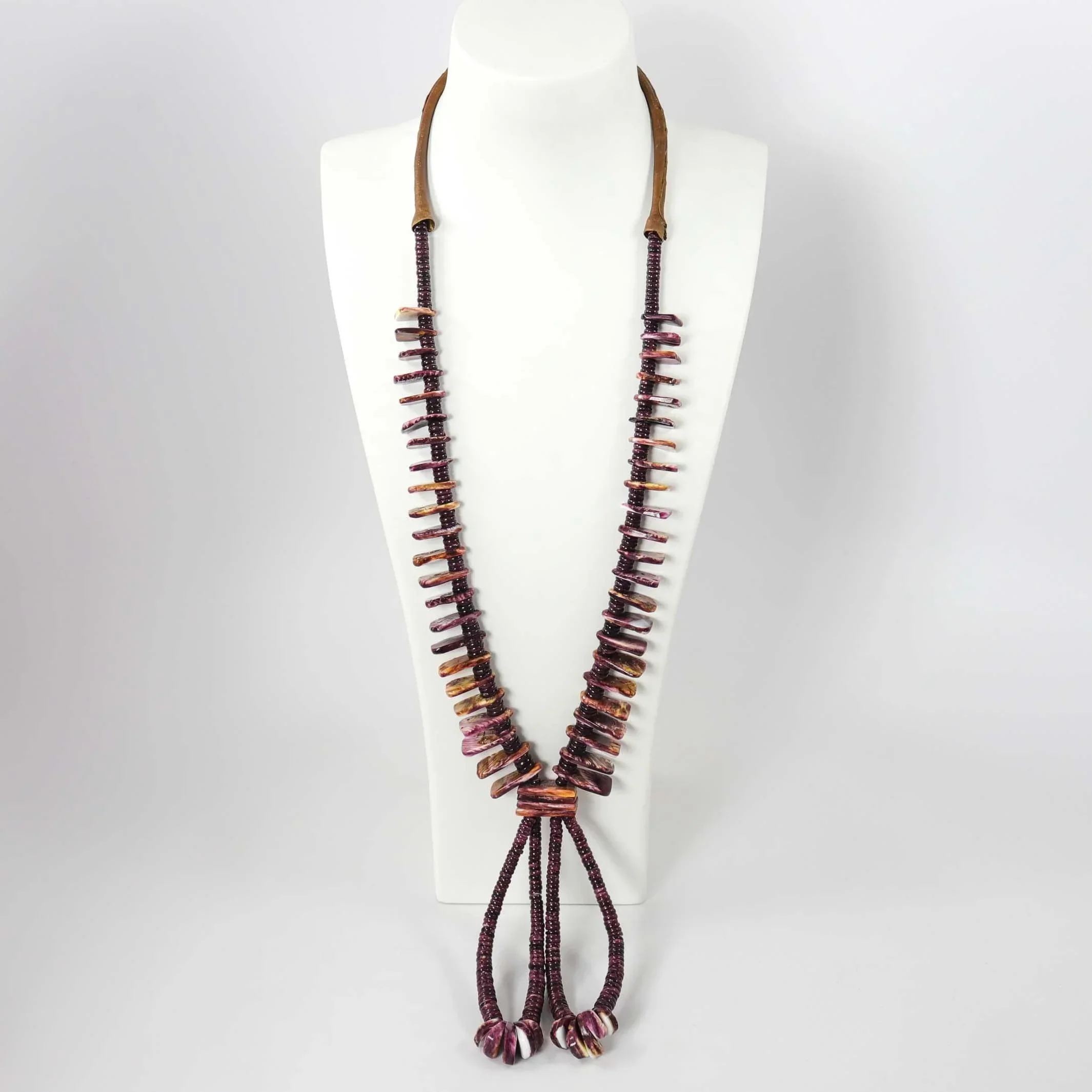 Spiny Oyster Jacla Necklace