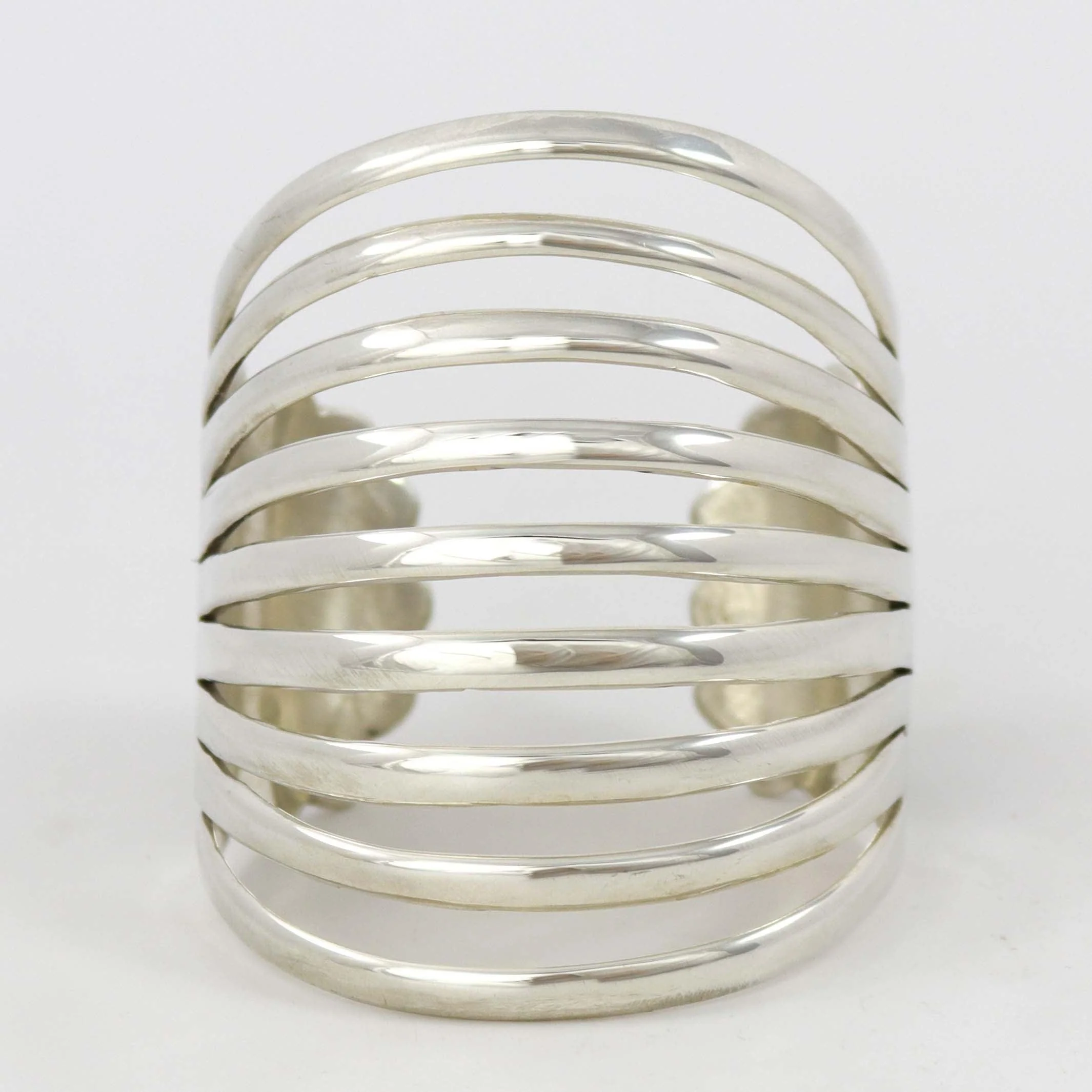 Split Silver Cuff