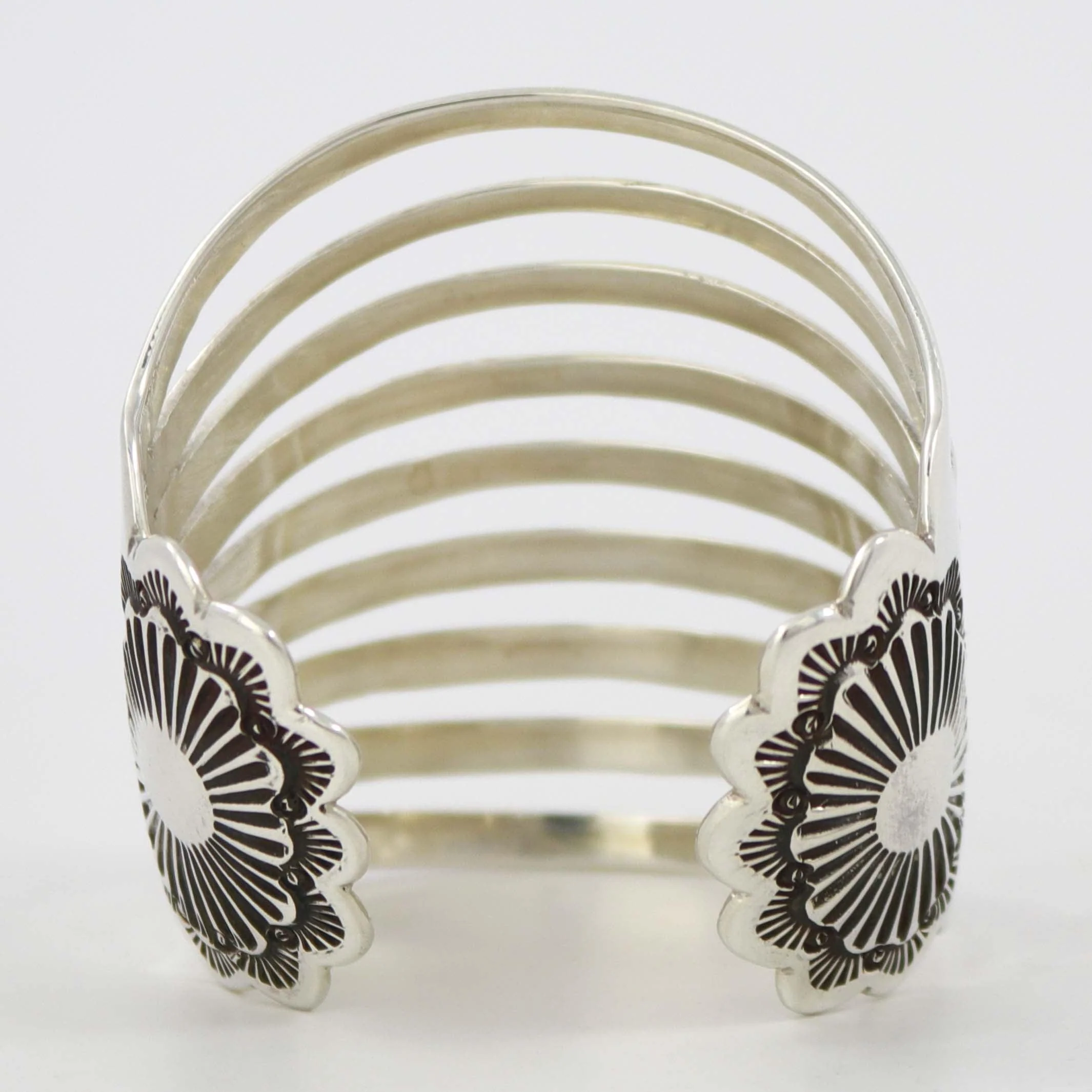 Split Silver Cuff - Image 5