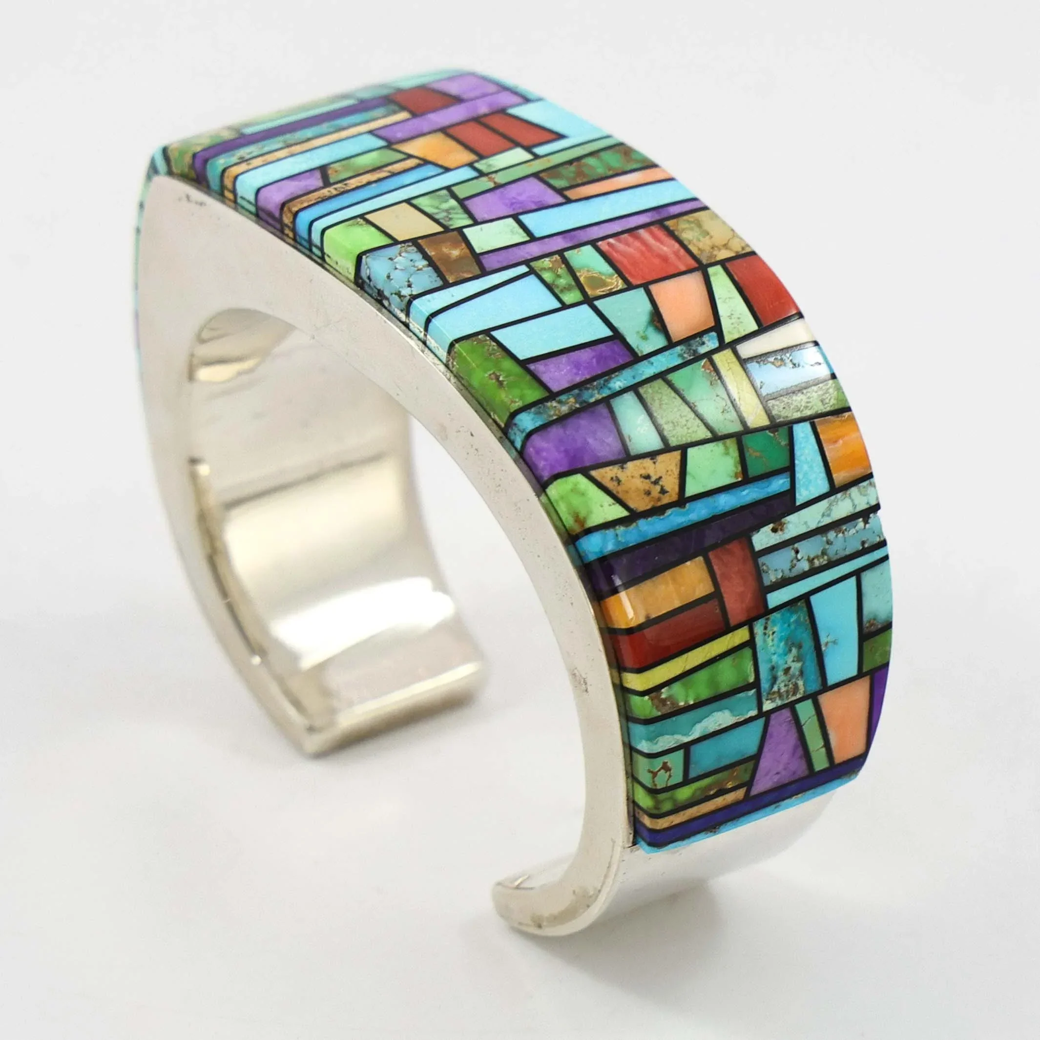 “Stained Glass” Inlay Cuff - Image 3