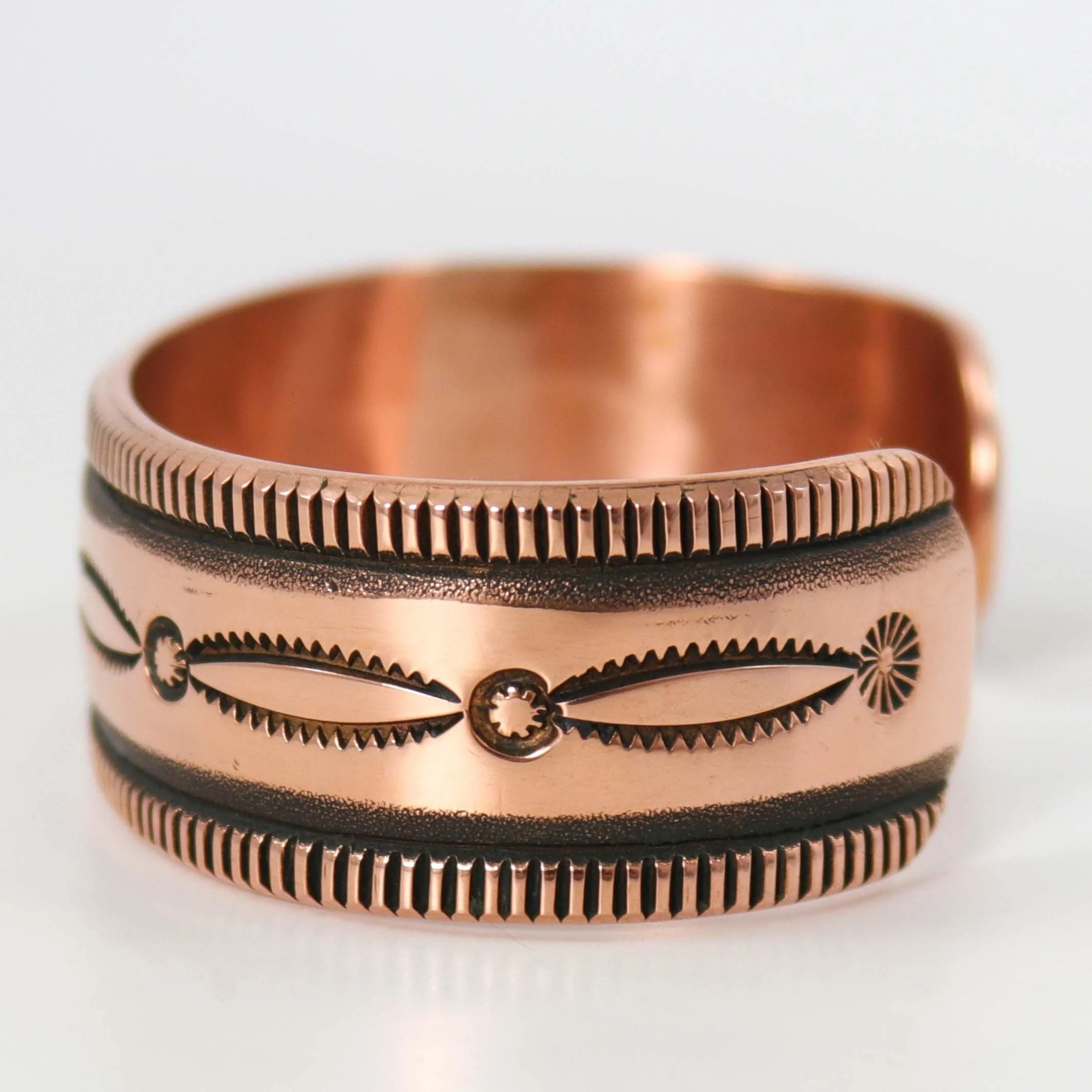 Stamped Copper Cuff - Image 2