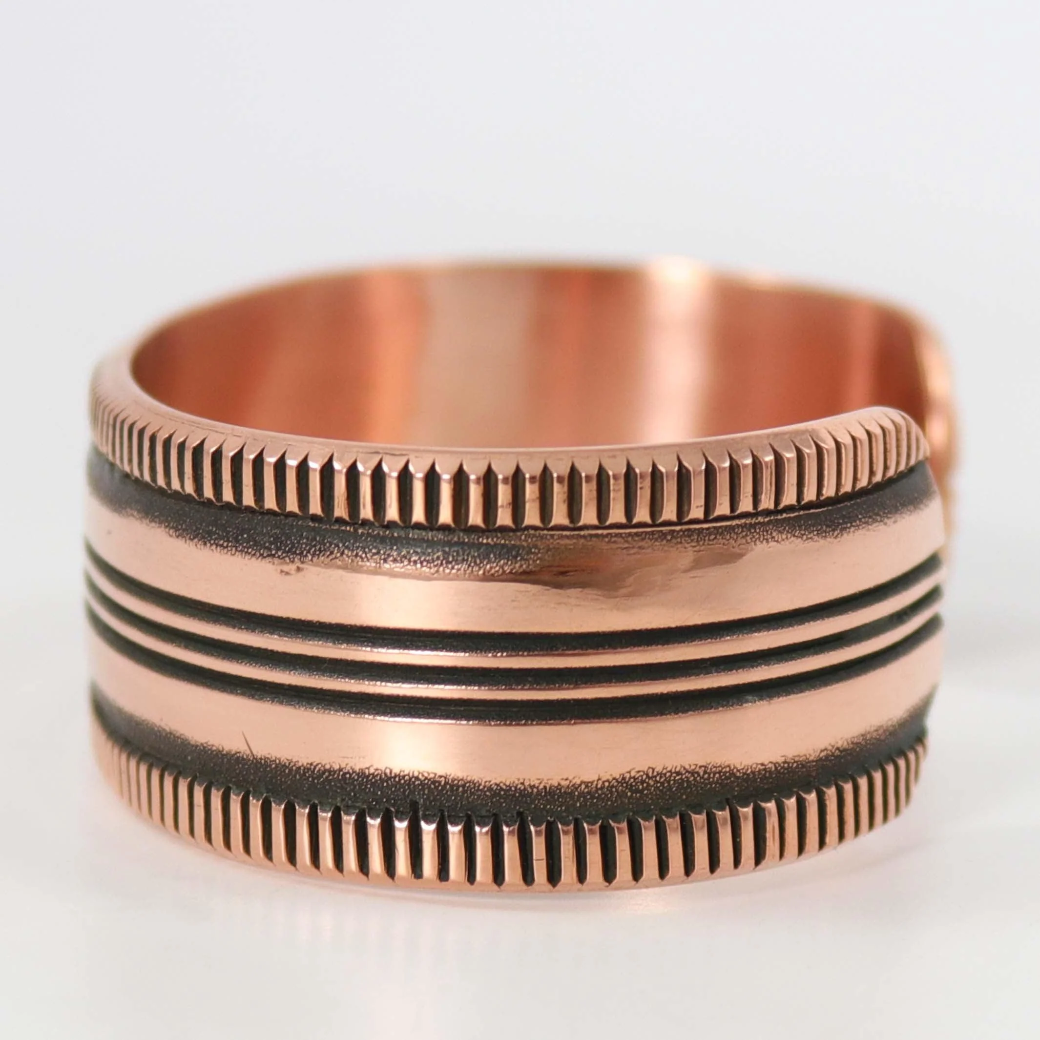 Stamped Copper Cuff - Image 2