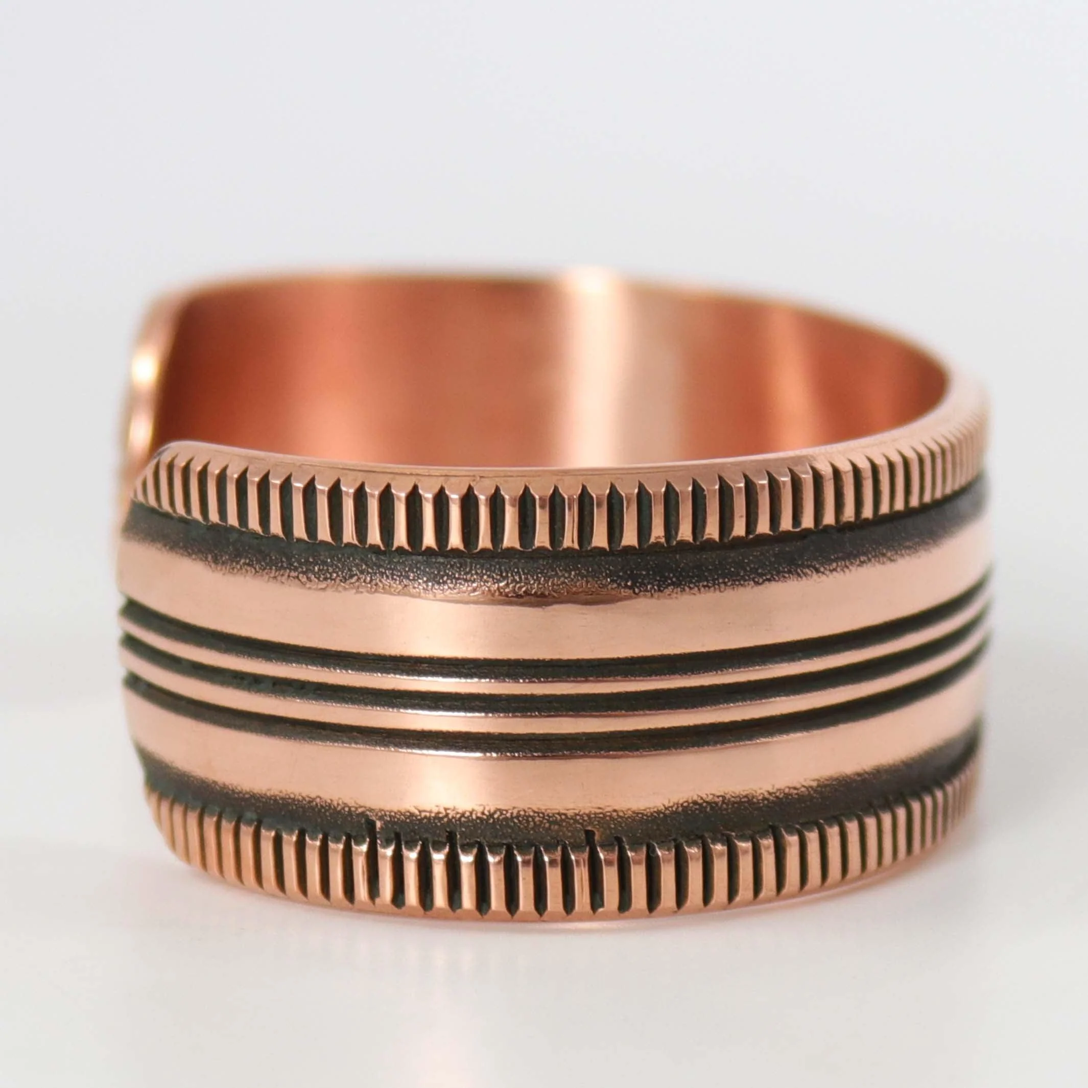 Stamped Copper Cuff - Image 3