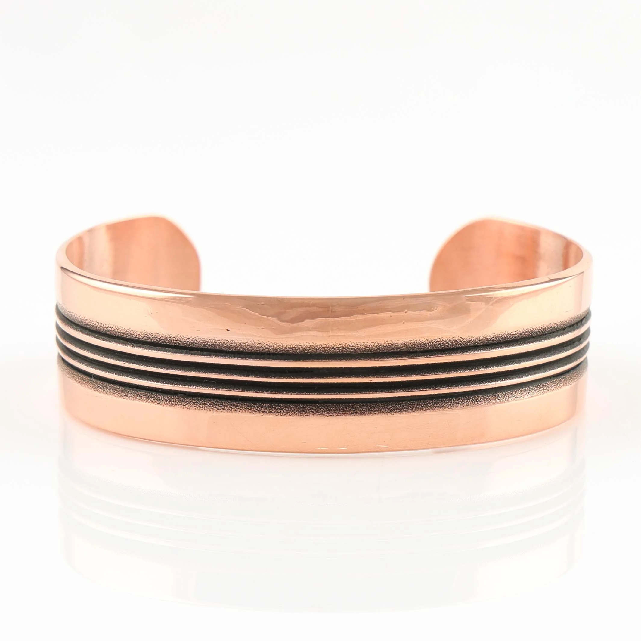 Stamped Copper Cuff