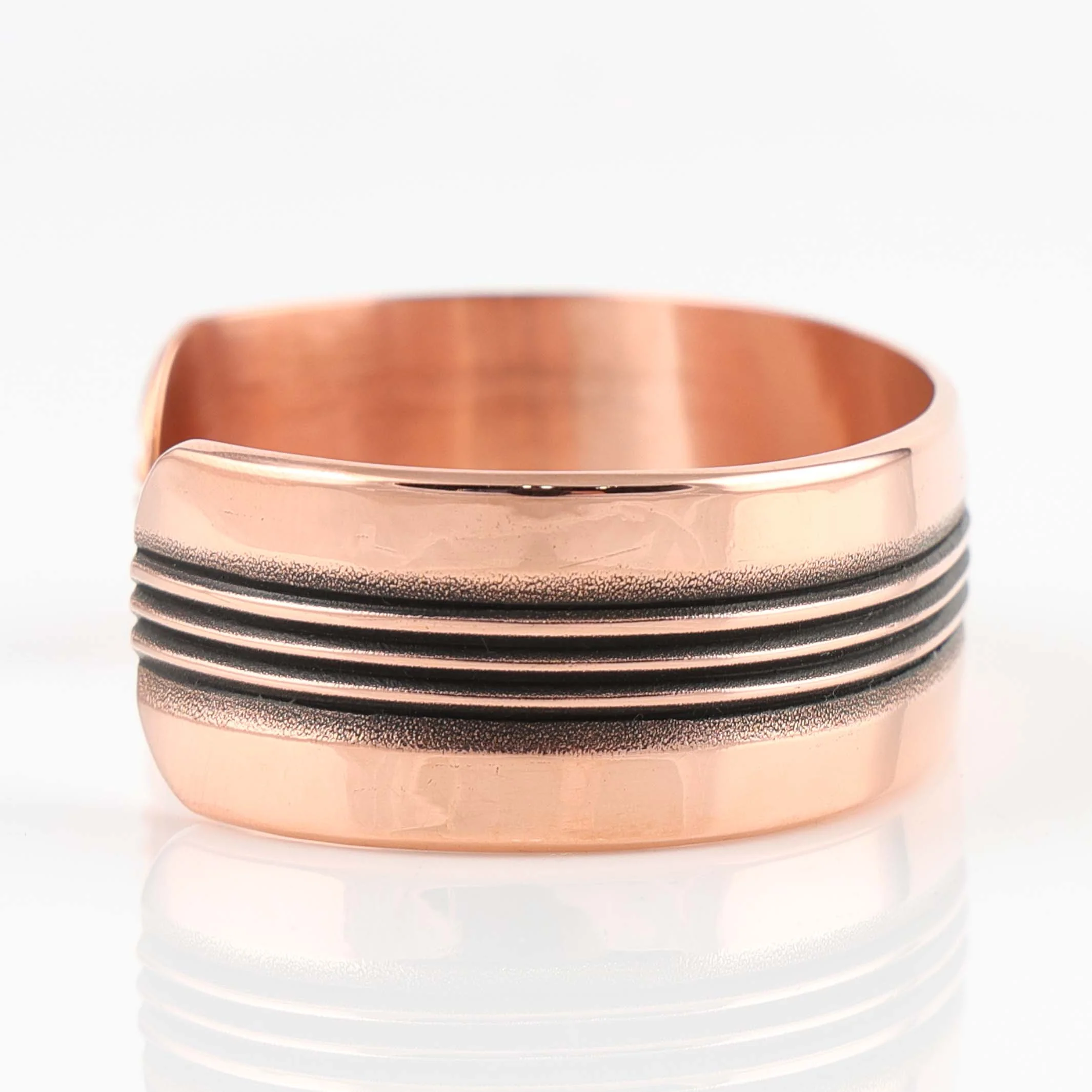 Stamped Copper Cuff - Image 3