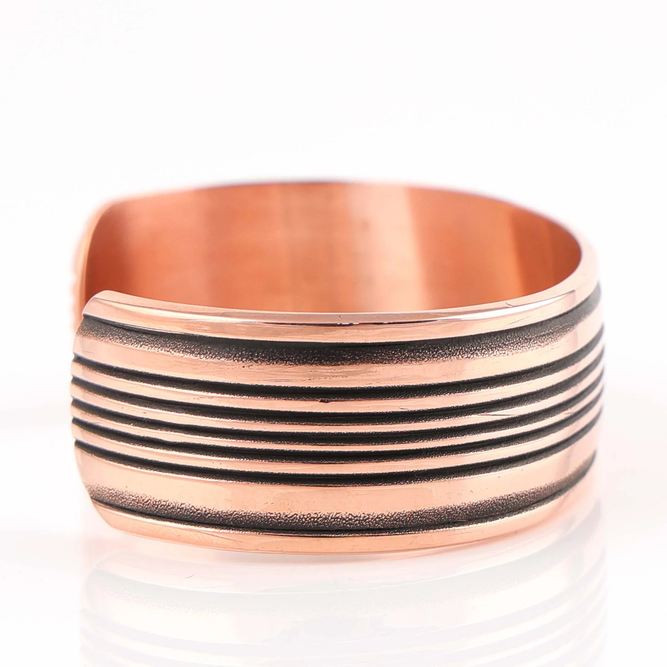 Stamped Copper Cuff - Image 3