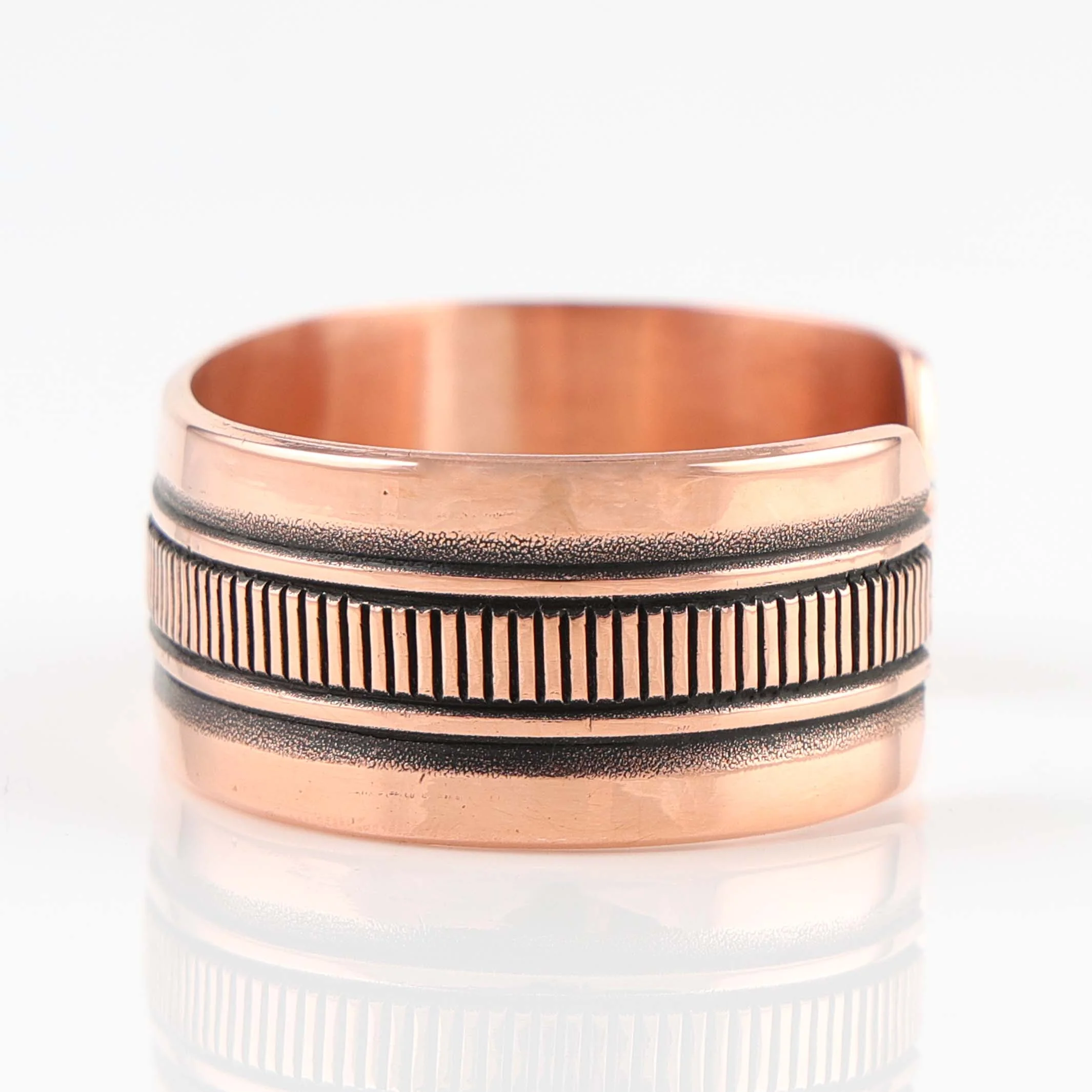 Stamped Copper Cuff - Image 2
