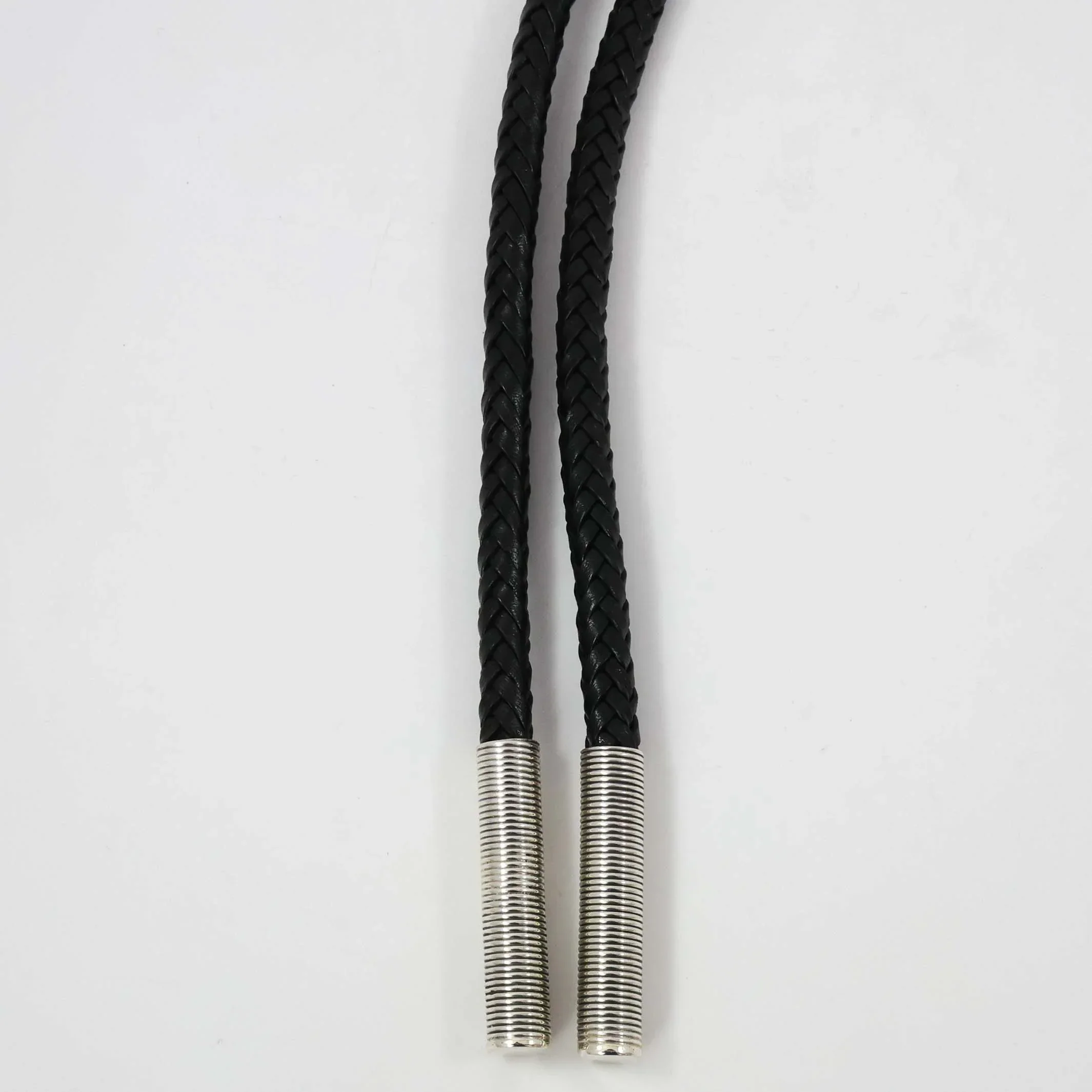 Stamped Silver Bola Tie - Image 5