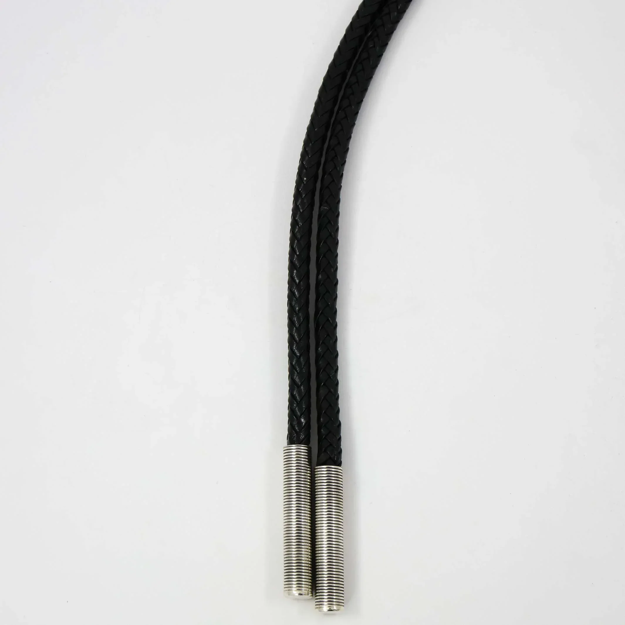 Stamped Silver Bola Tie - Image 5