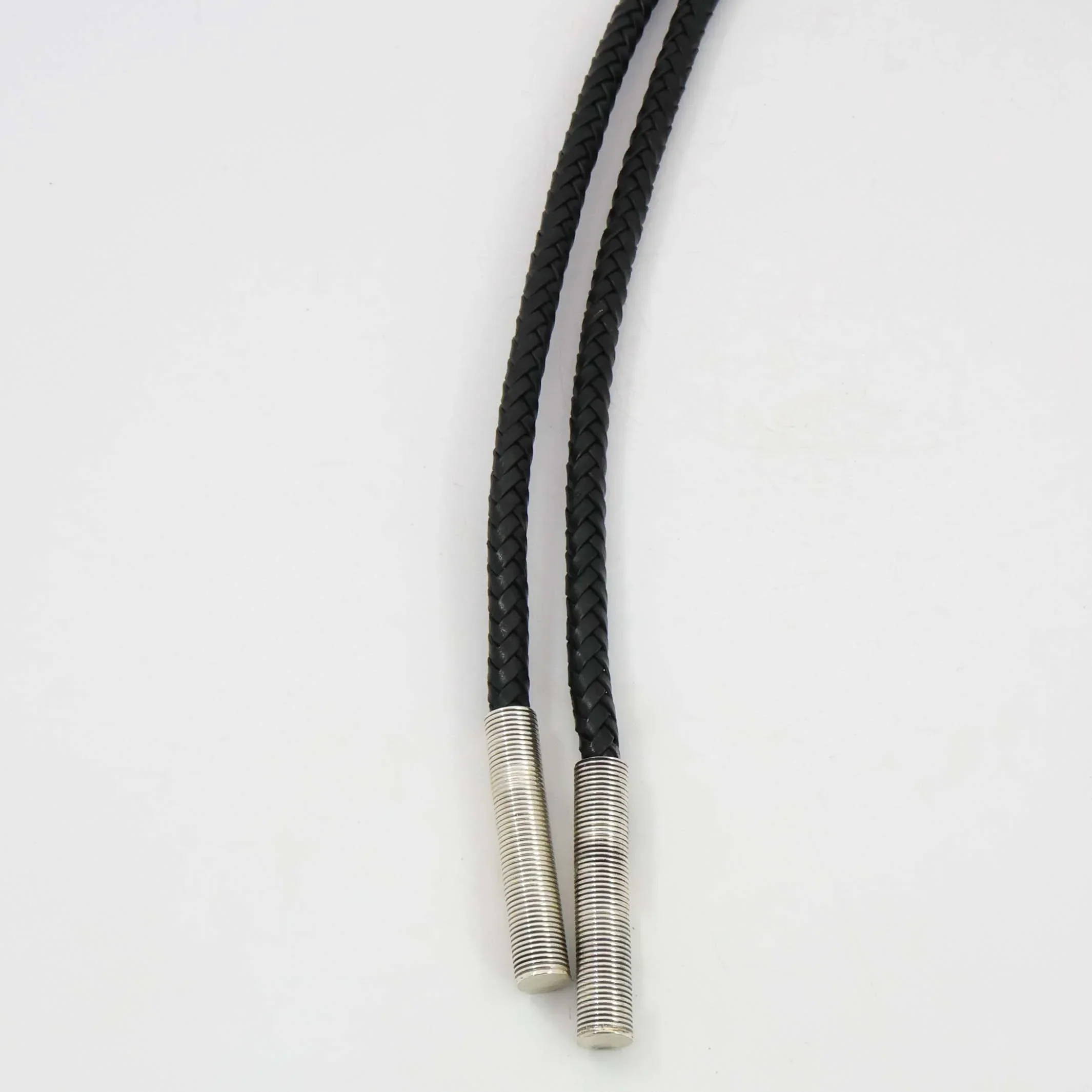 Stamped Silver Bola Tie - Image 5