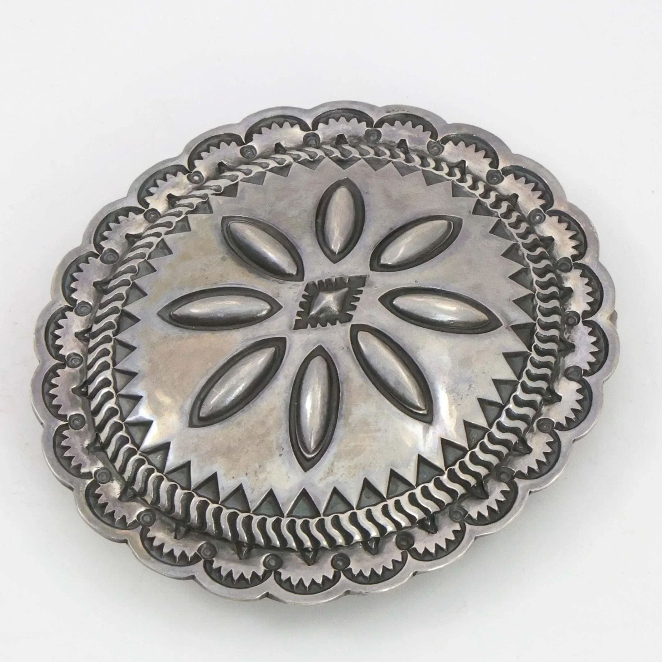 Stamped Silver Buckle - Image 2