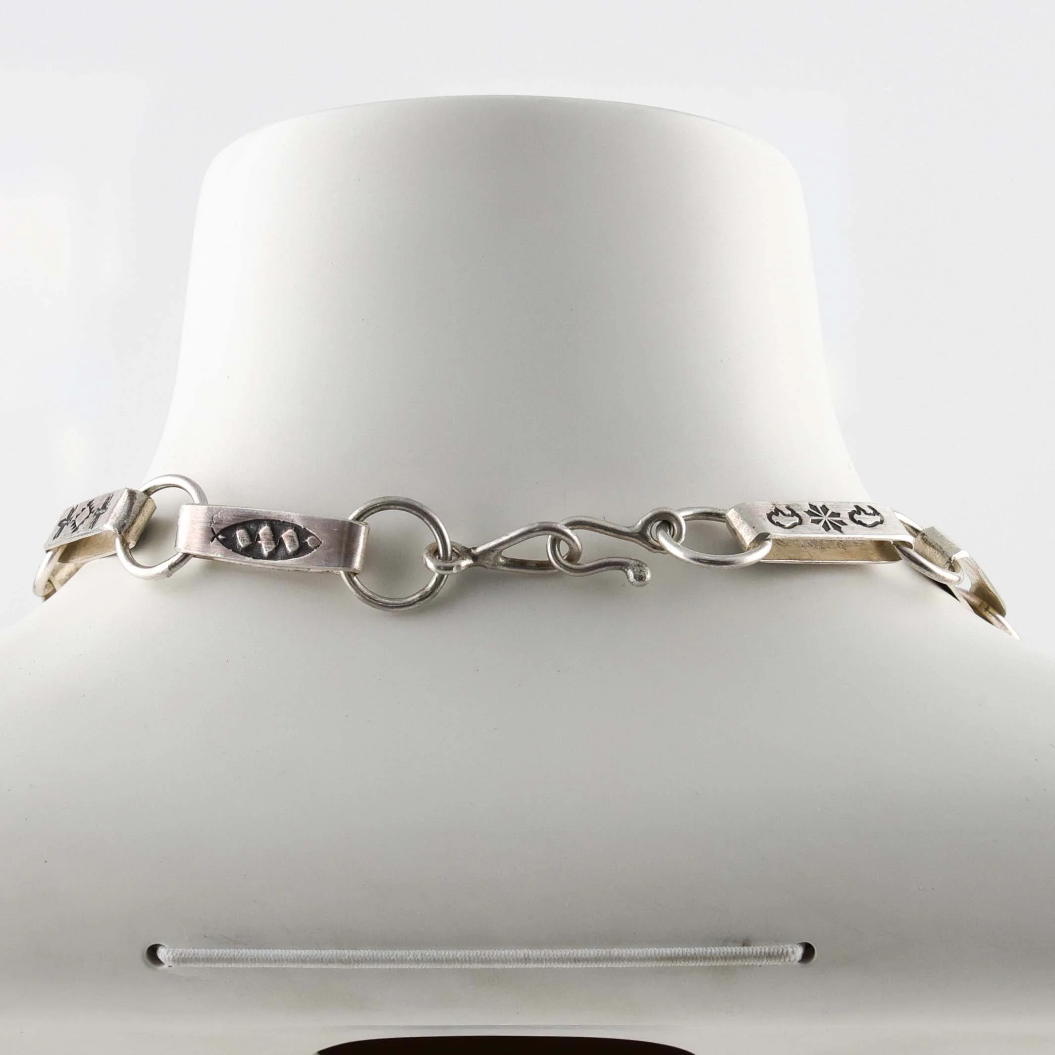 Stamped Silver Chain - Image 5