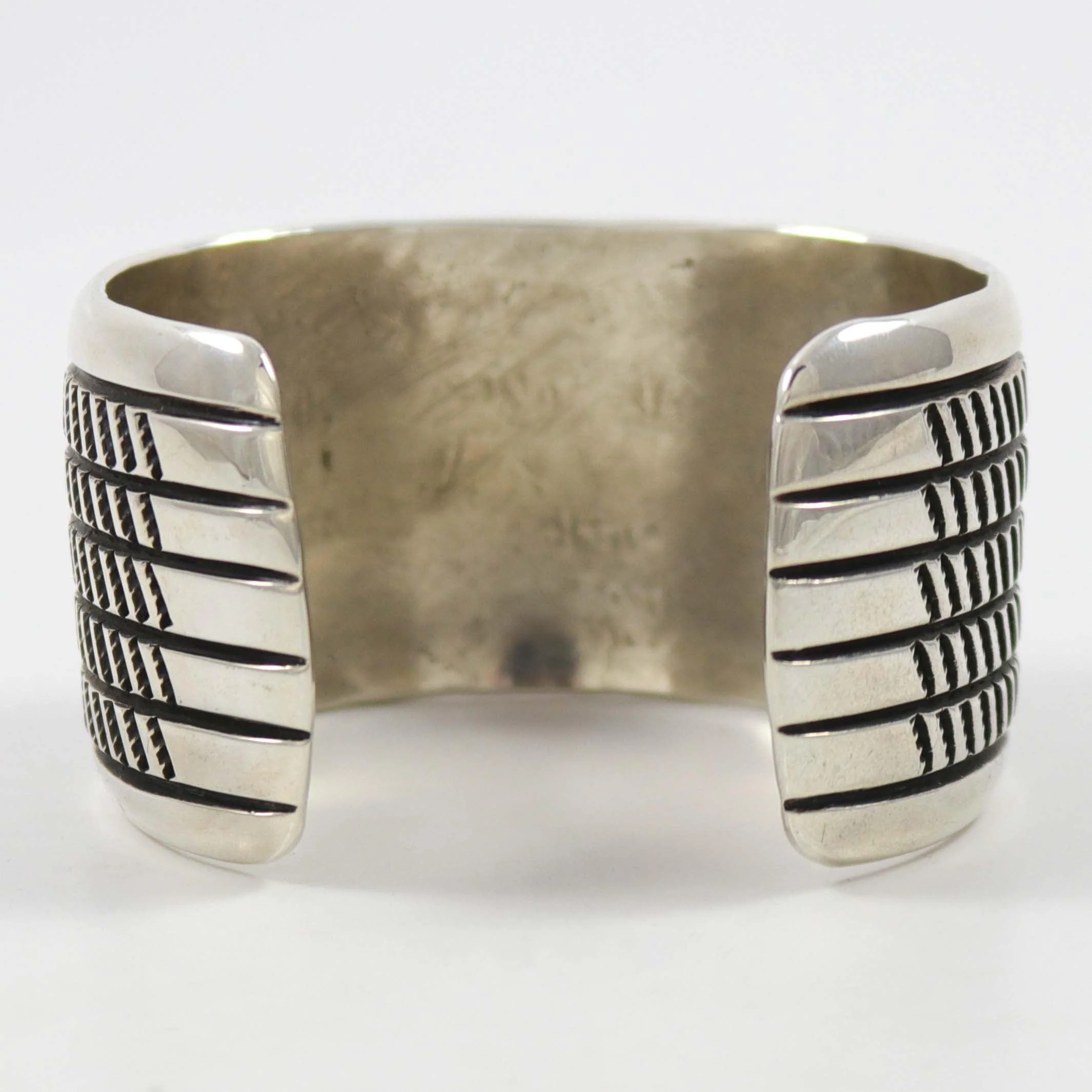 Stamped Silver Cuff - Image 6