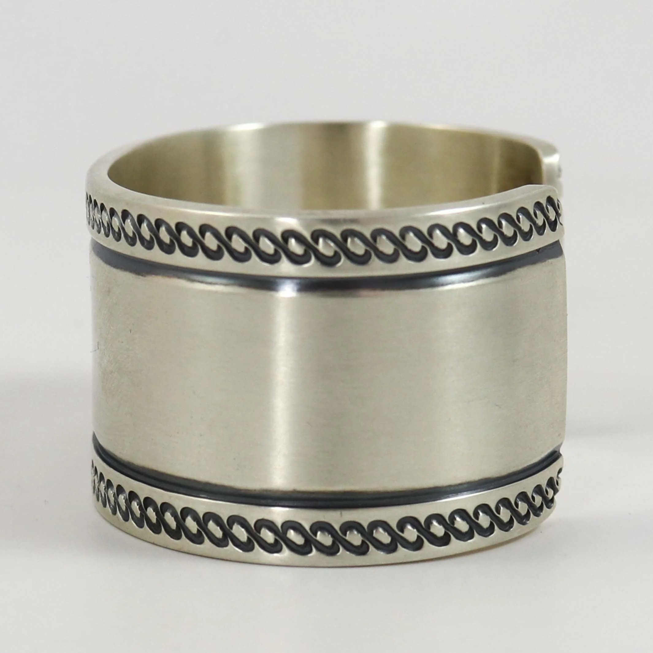 Stamped Silver Cuff - Image 3