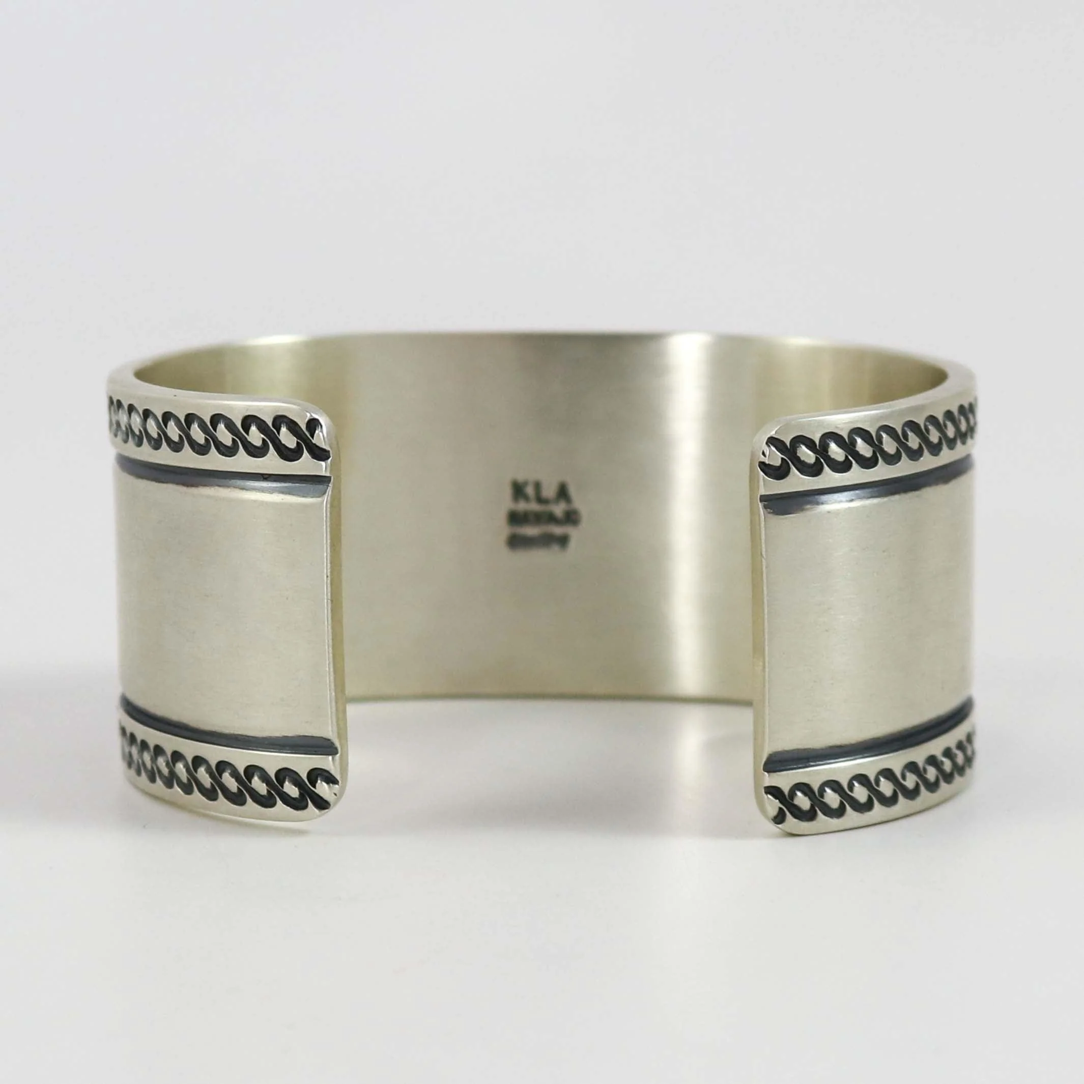 Stamped Silver Cuff - Image 5