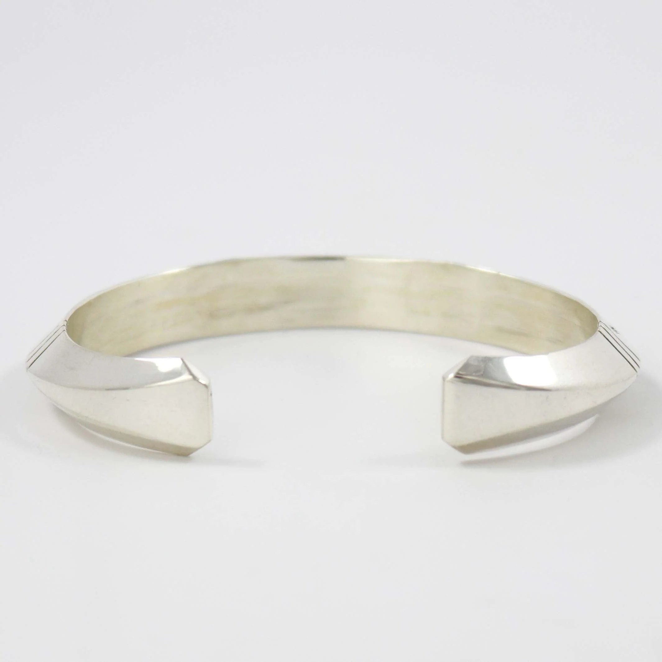 Stamped Silver Cuff - Image 4