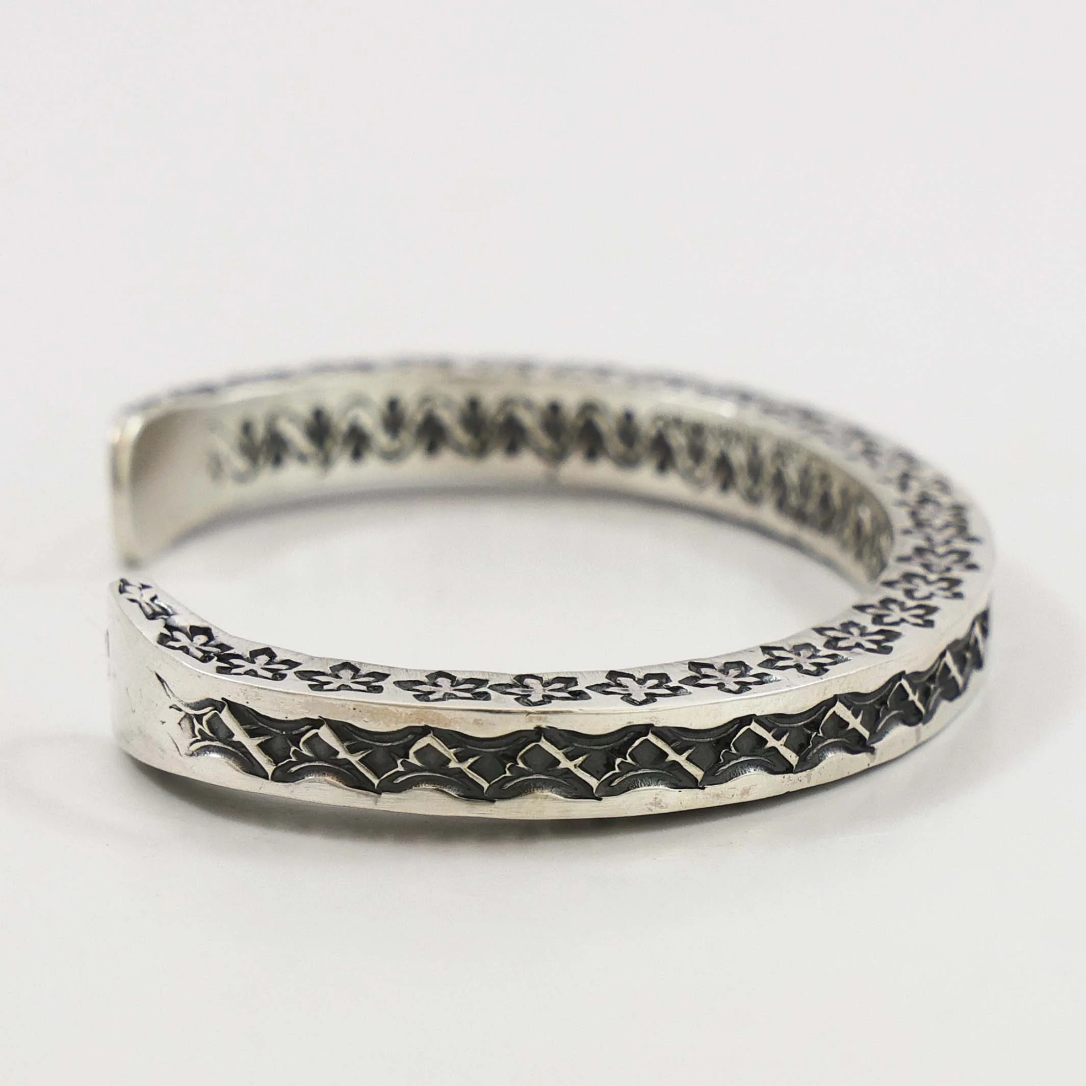 Stamped Silver Cuff - Image 3