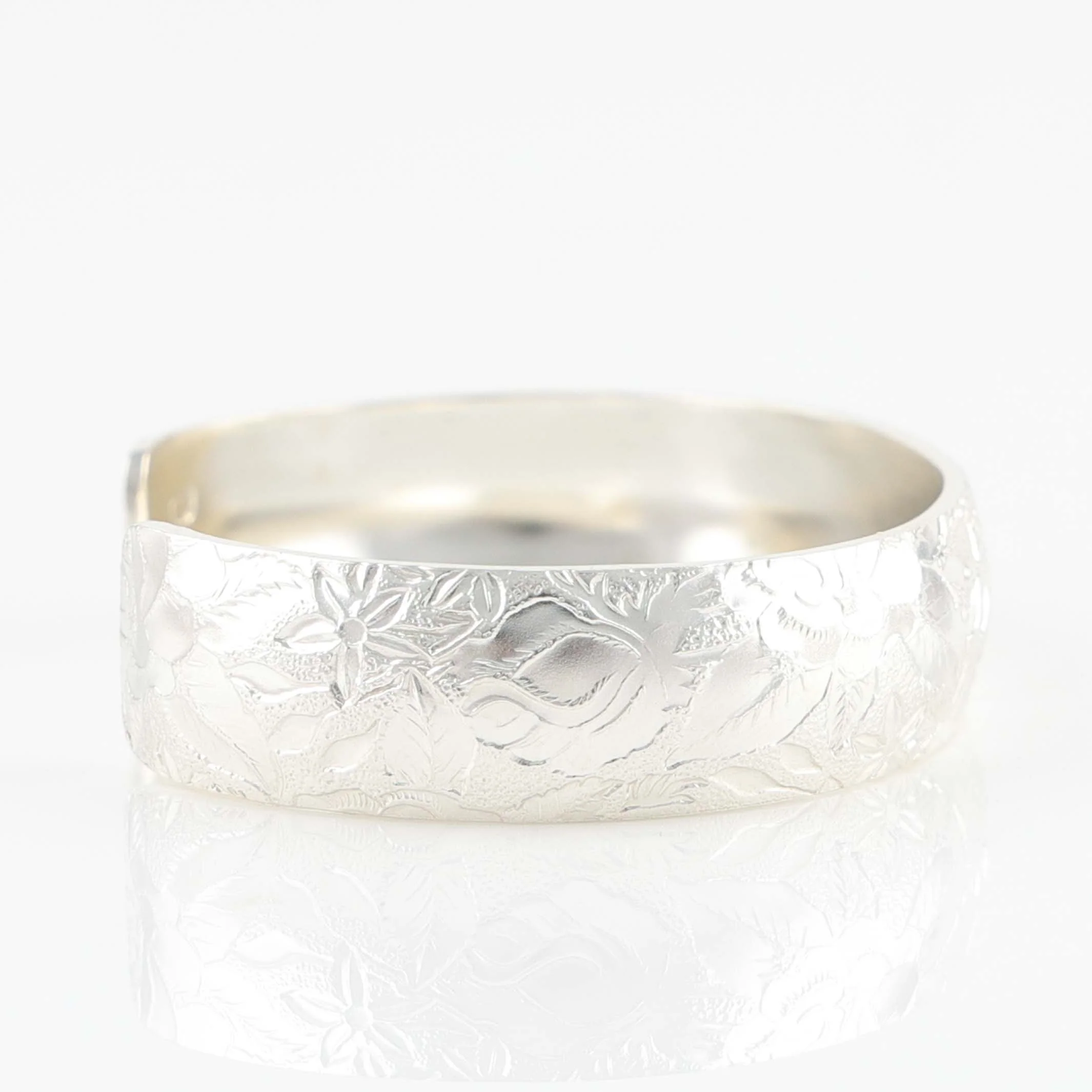 Stamped Silver Cuff - Image 3