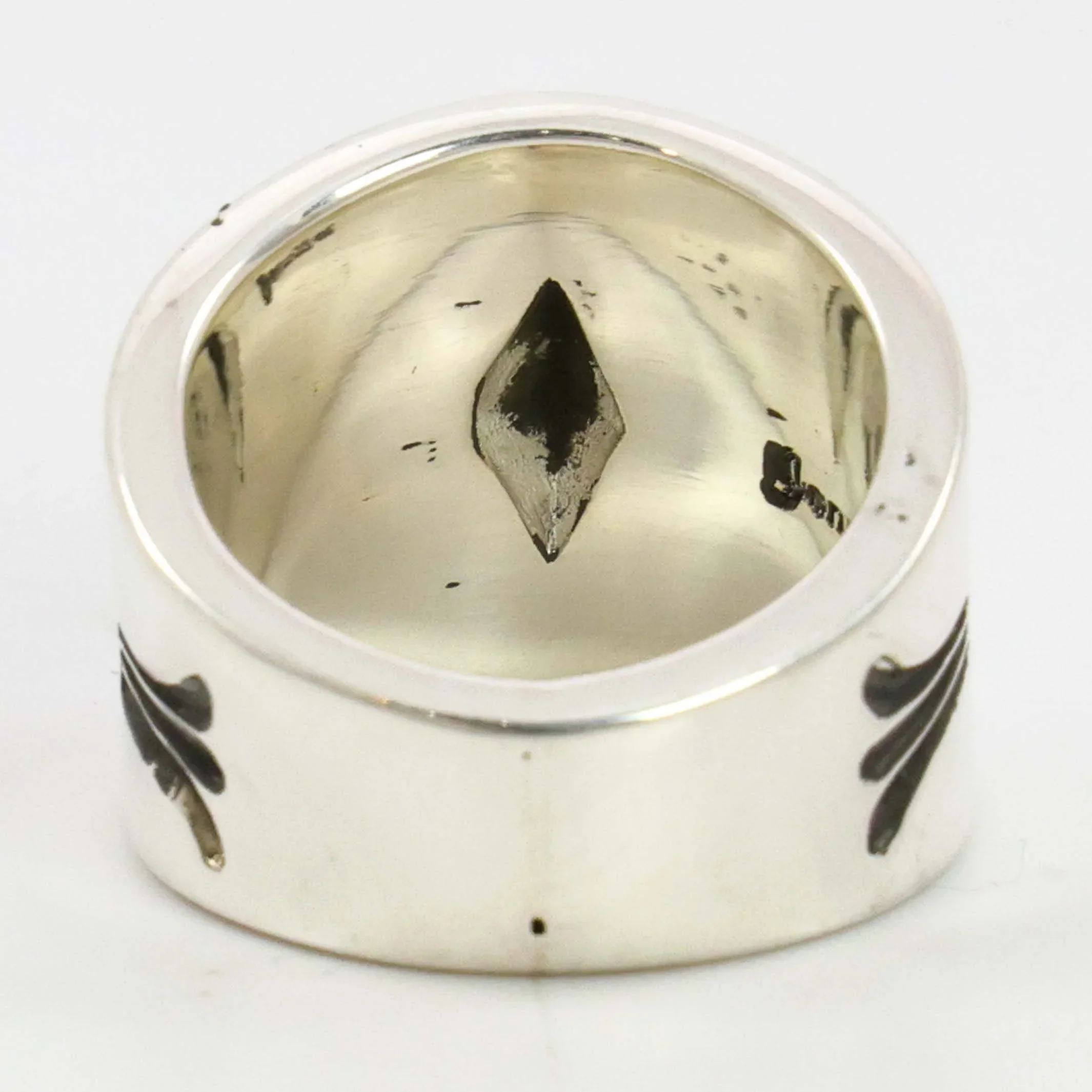 Stamped Silver Ring - Image 3