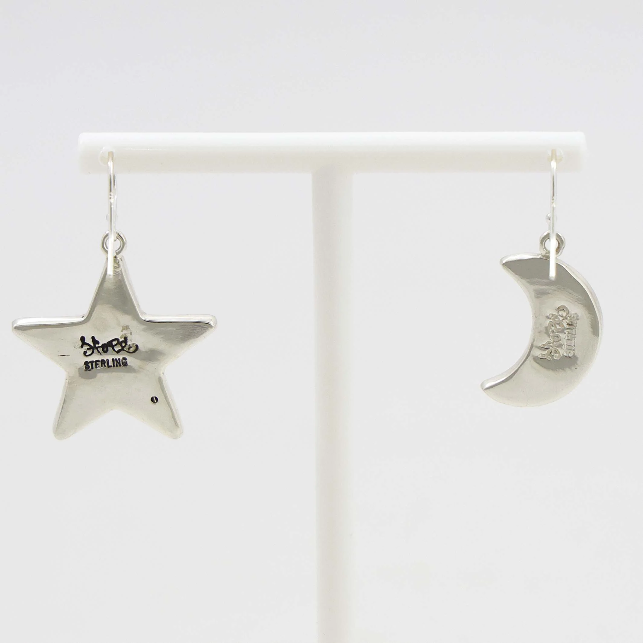 Star and Moon Earrings - Image 2