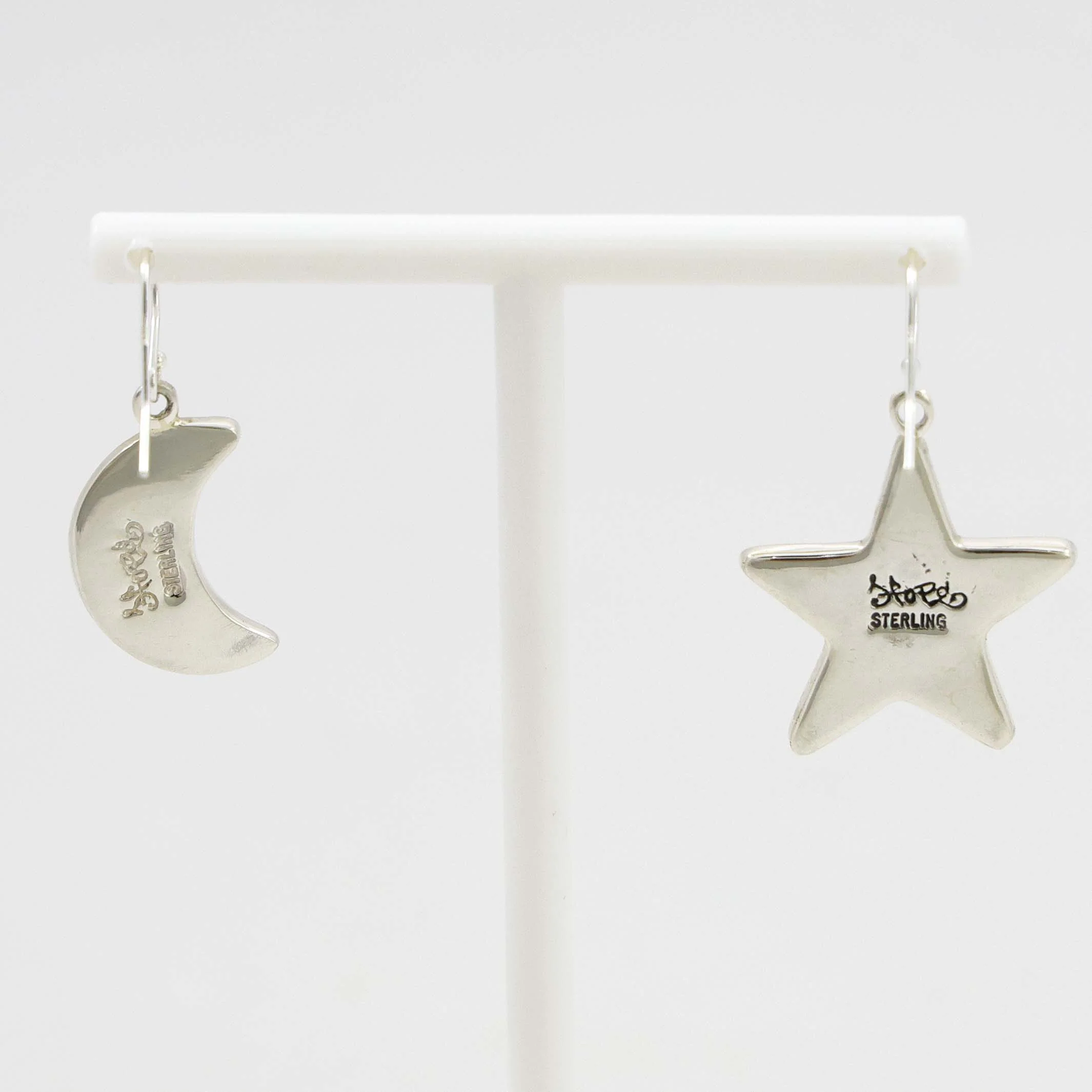 Star and Moon Earrings - Image 2