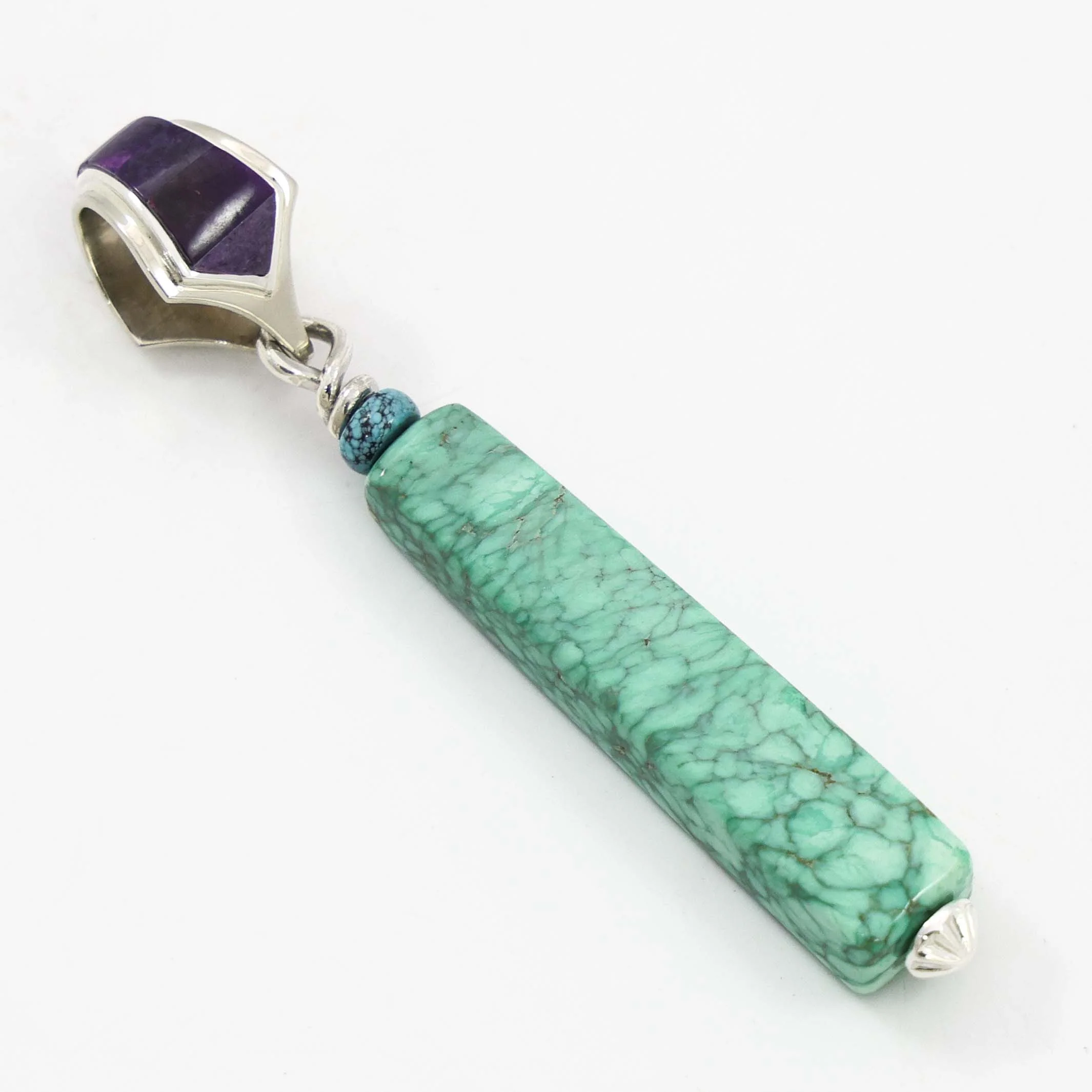 Sugilite and Variscite Pendant - Image 3