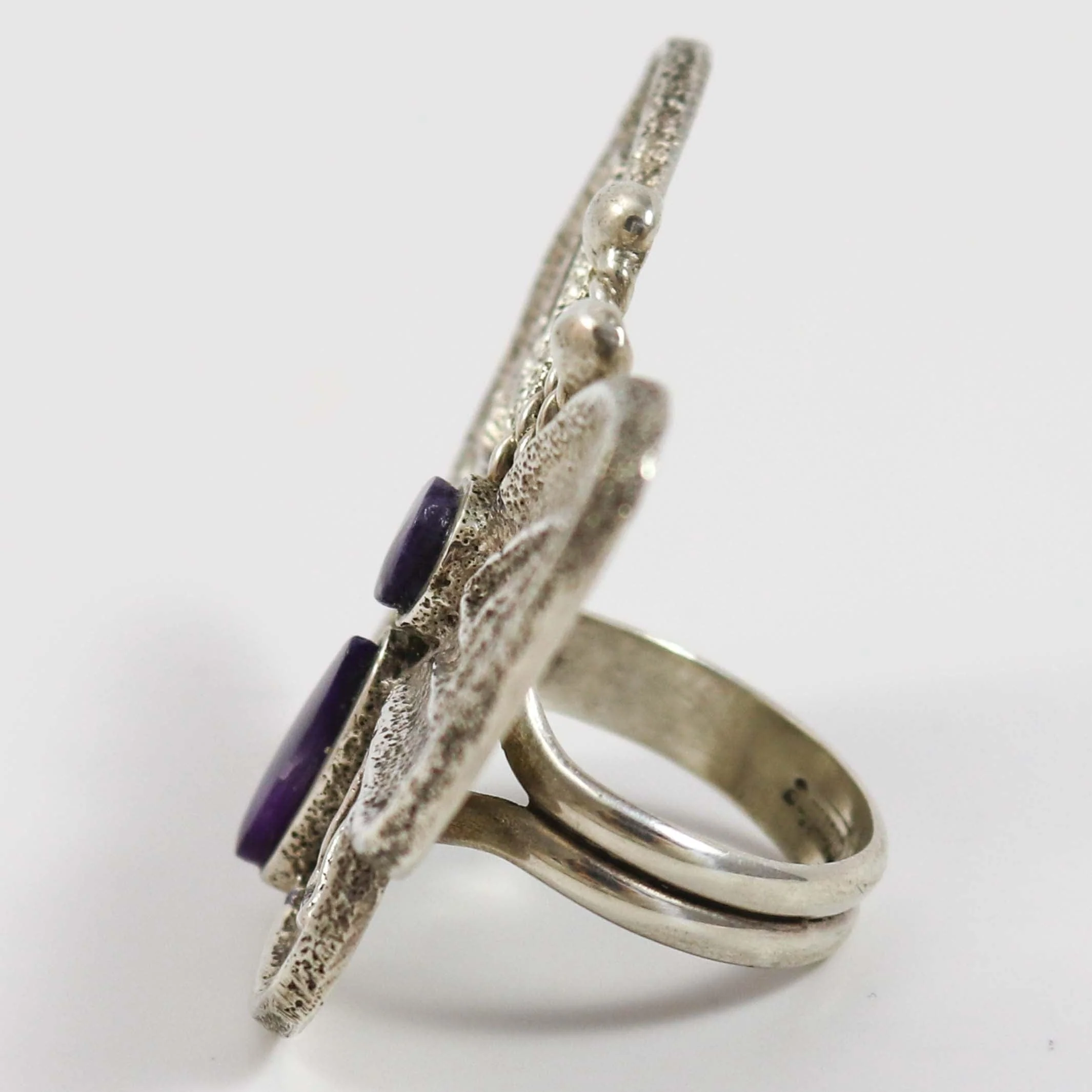 Sugilite Butterfly Ring - Image 3