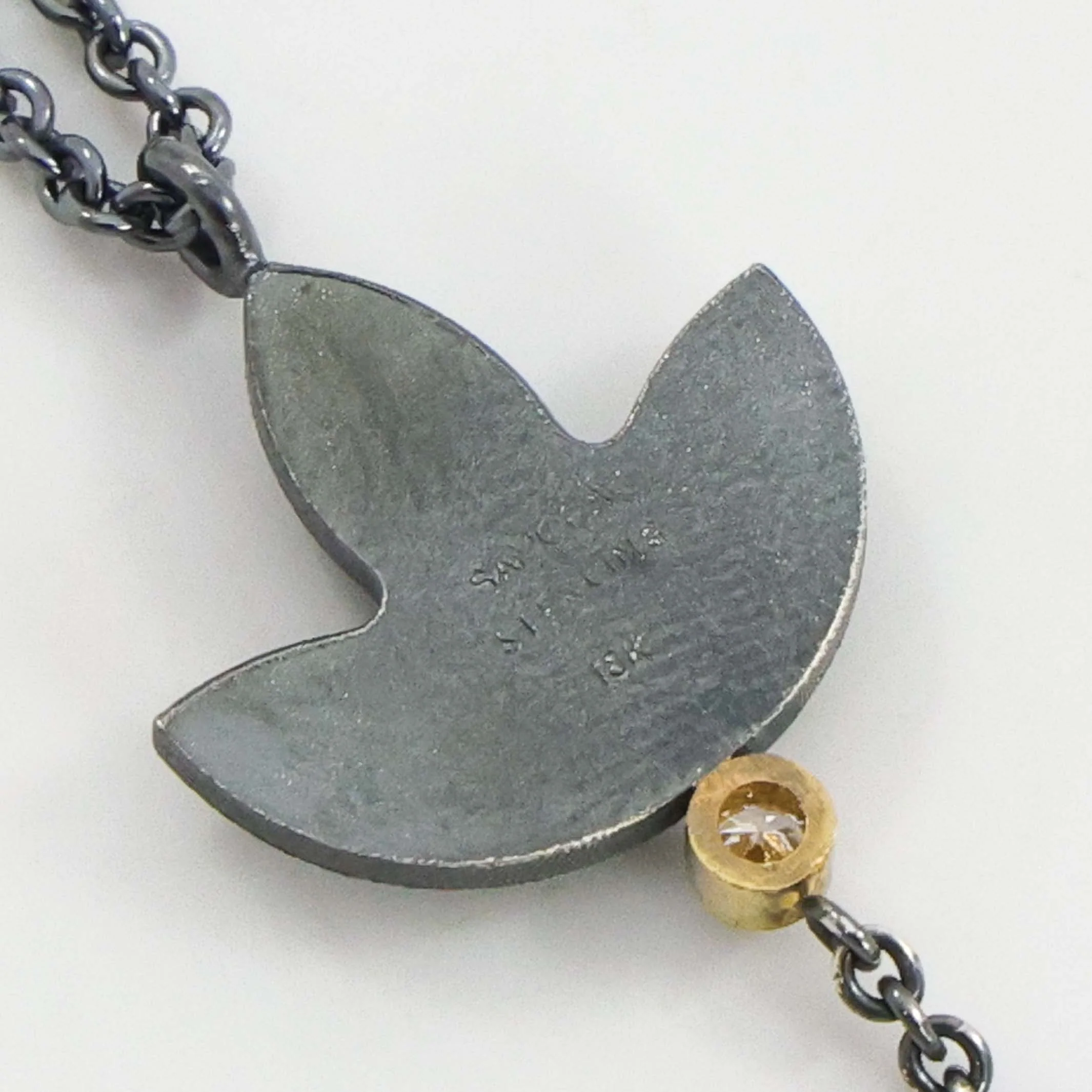 Sweet Pea Blossom Necklace - Image 4