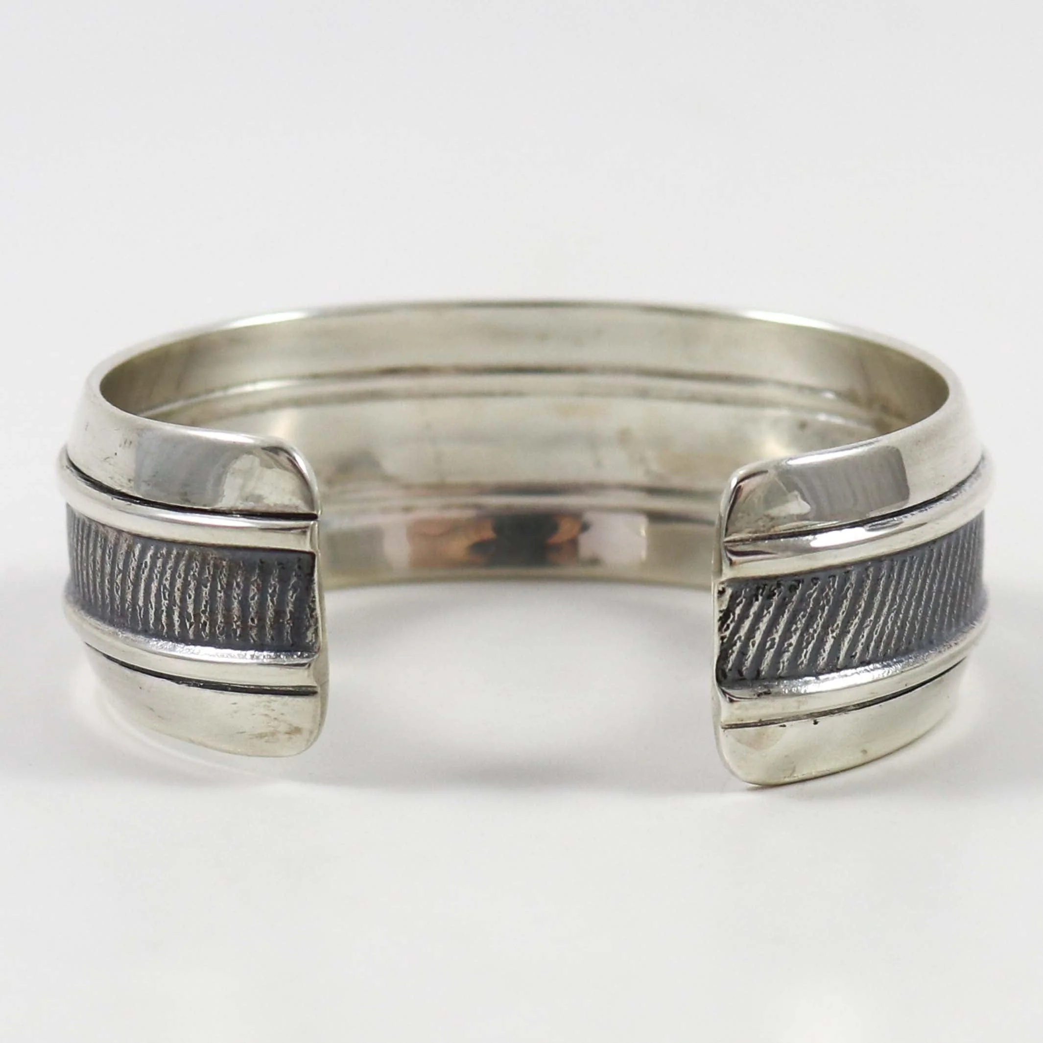 Textured Silver Cuff - Image 6