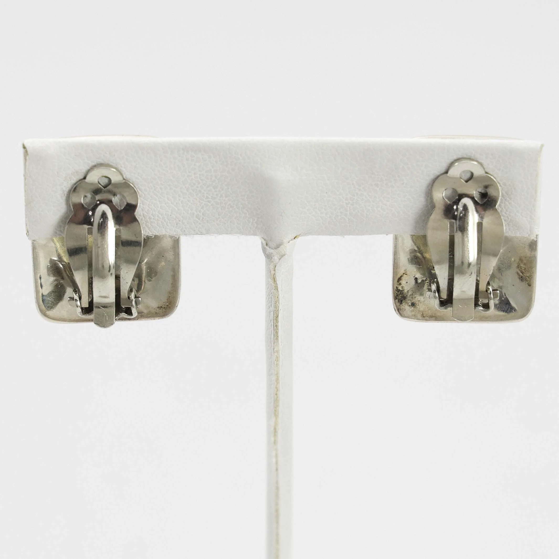 Trickling Water Clip Earrings - Image 2