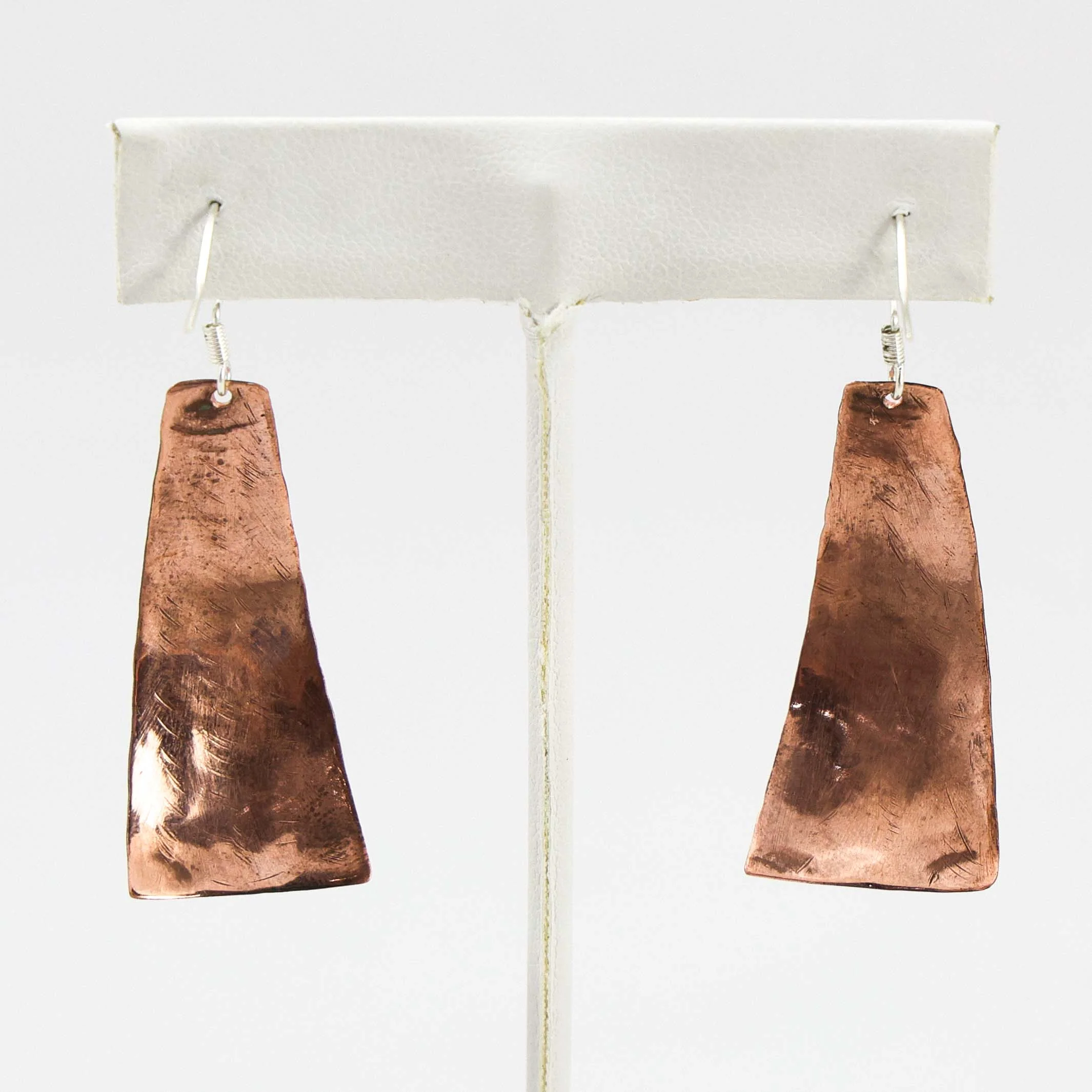Turquoise and Copper Earrings - Image 2