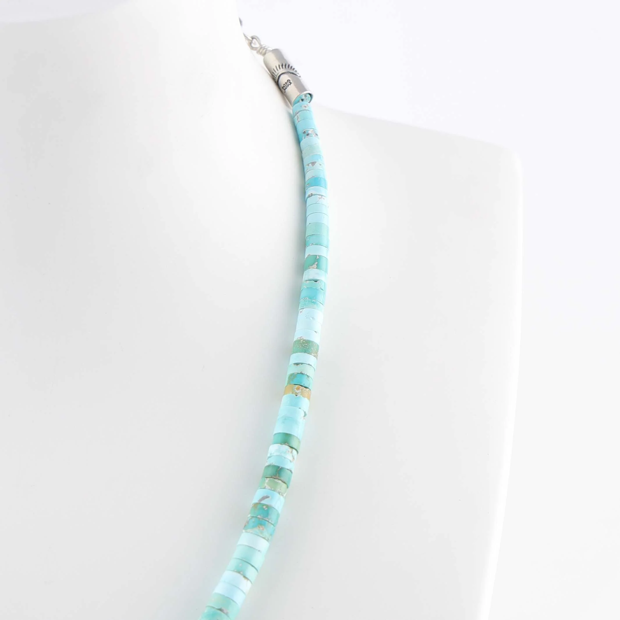 Turquoise and Coral Necklace - Image 4