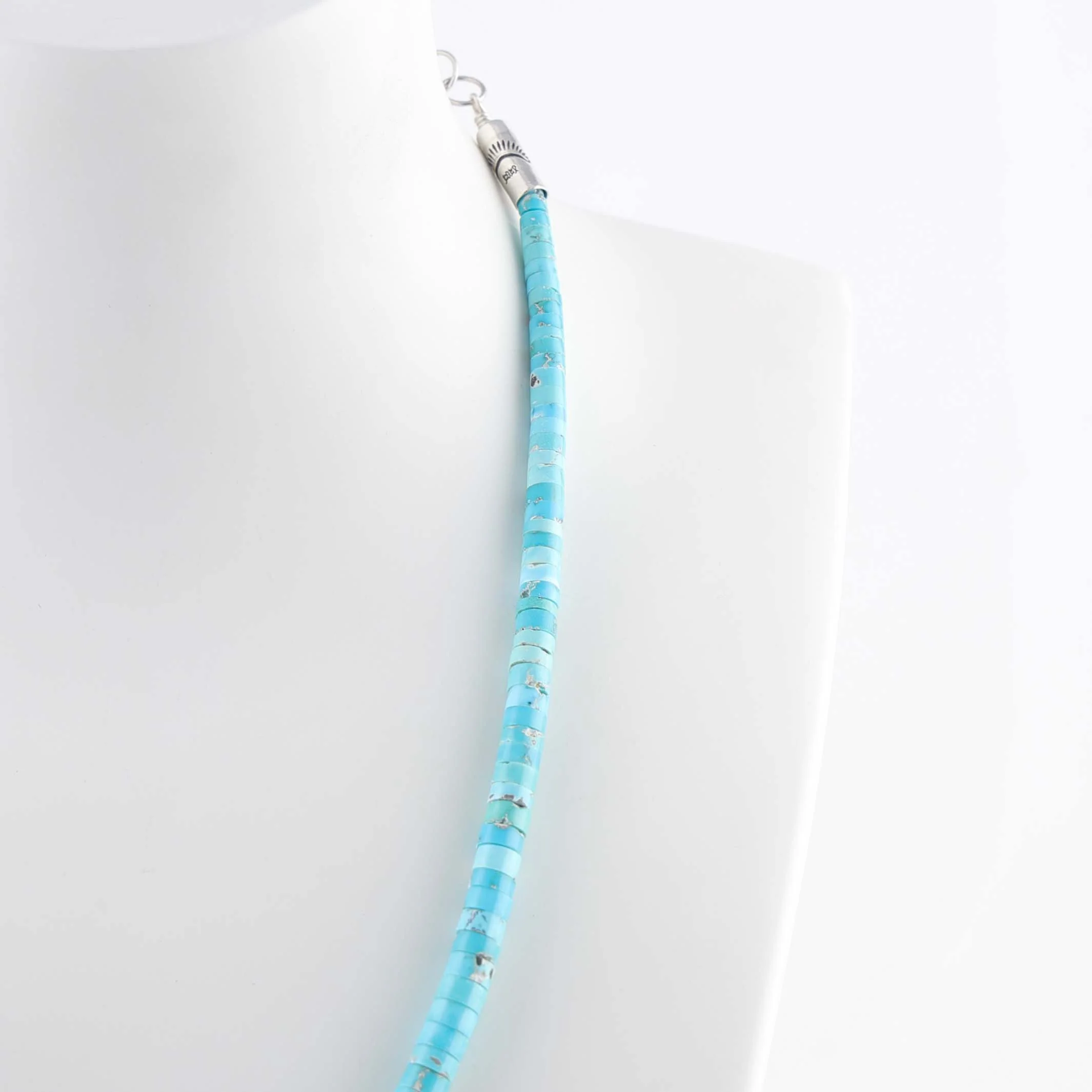 Turquoise and Coral Necklace - Image 4
