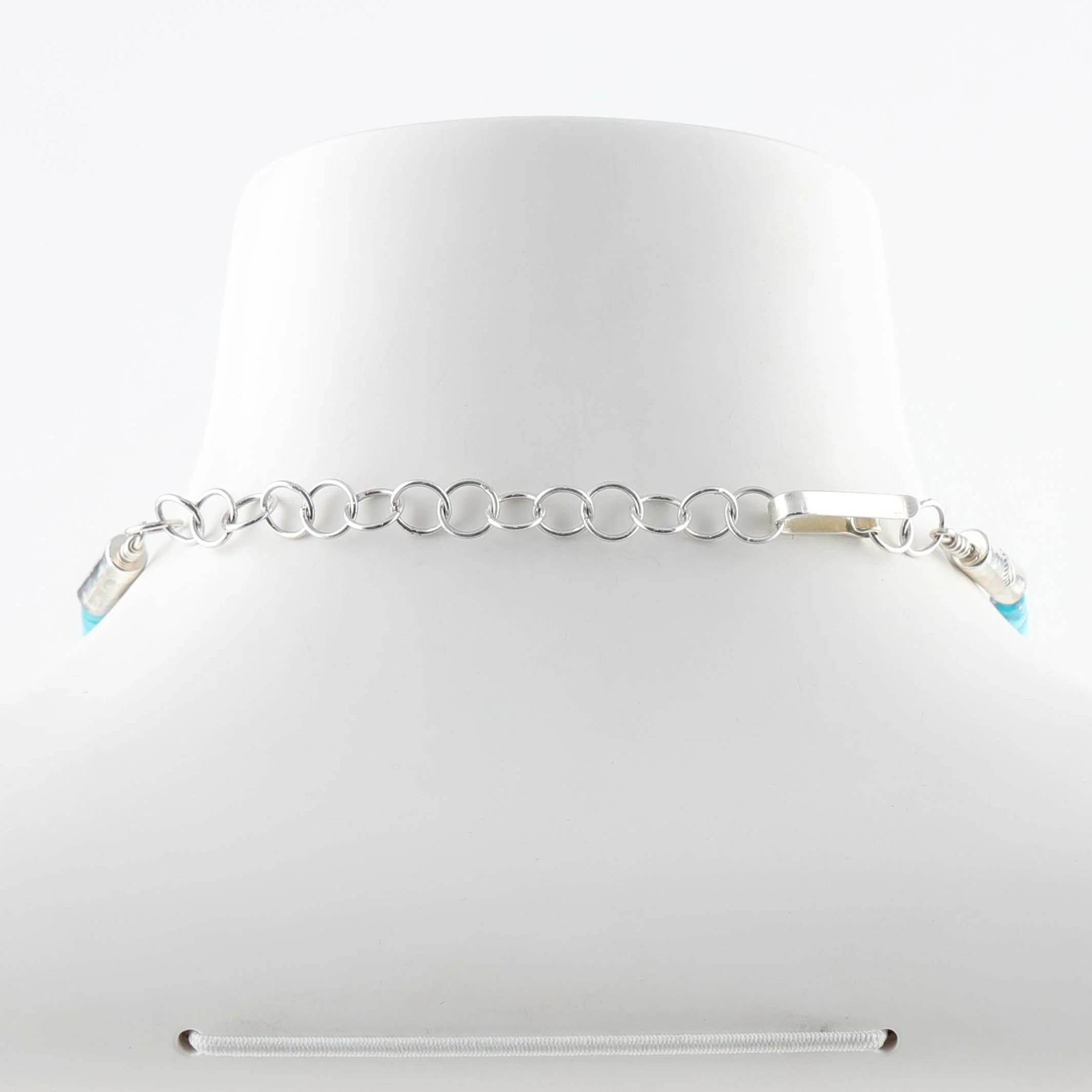 Turquoise and Coral Necklace - Image 5