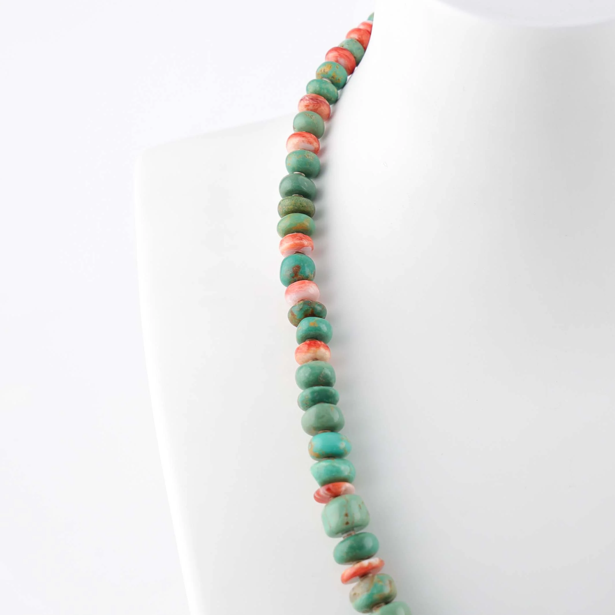 Turquoise and Spiny Oyster Necklace - Image 3