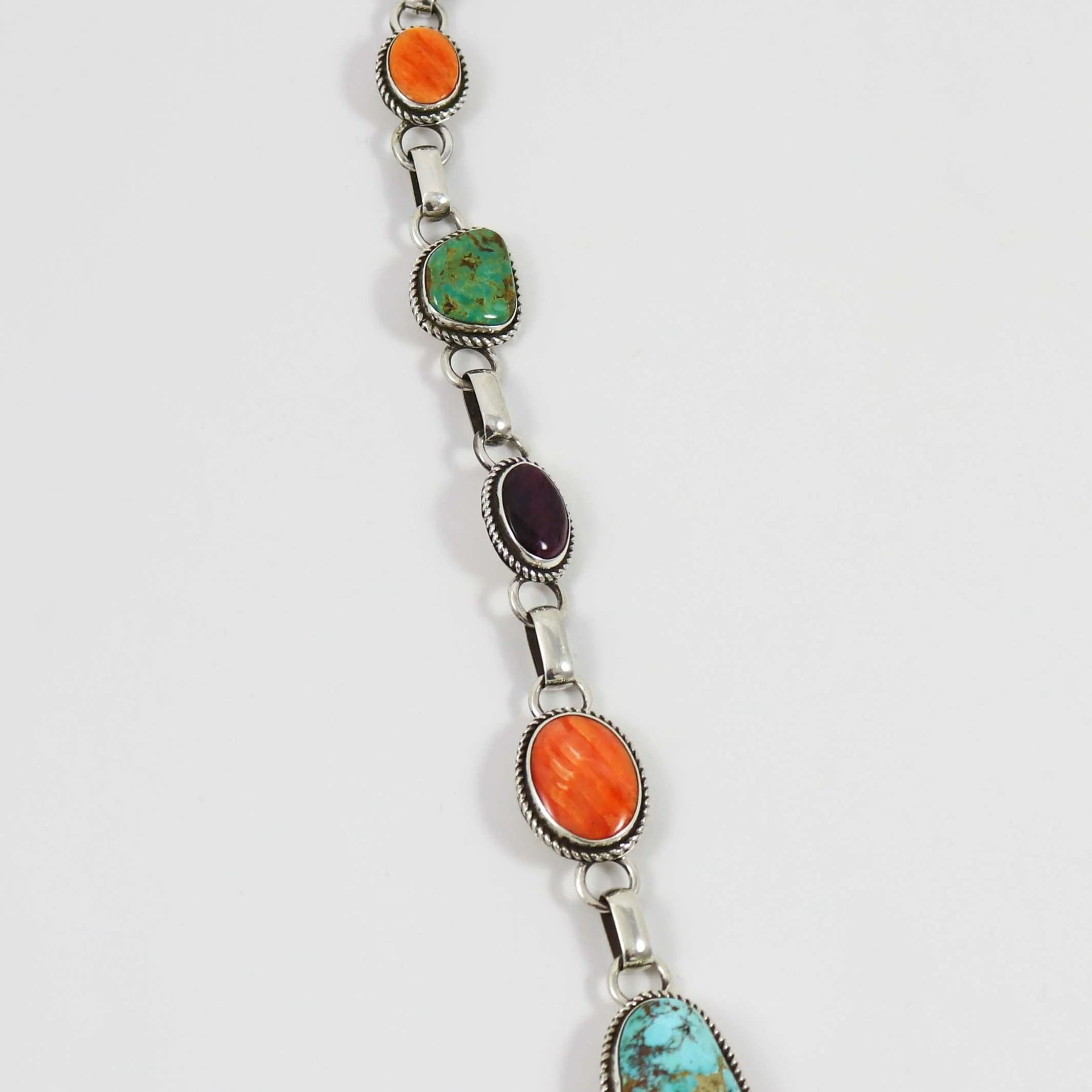 Turquoise and Spiny Oyster Shell Necklace - Image 3