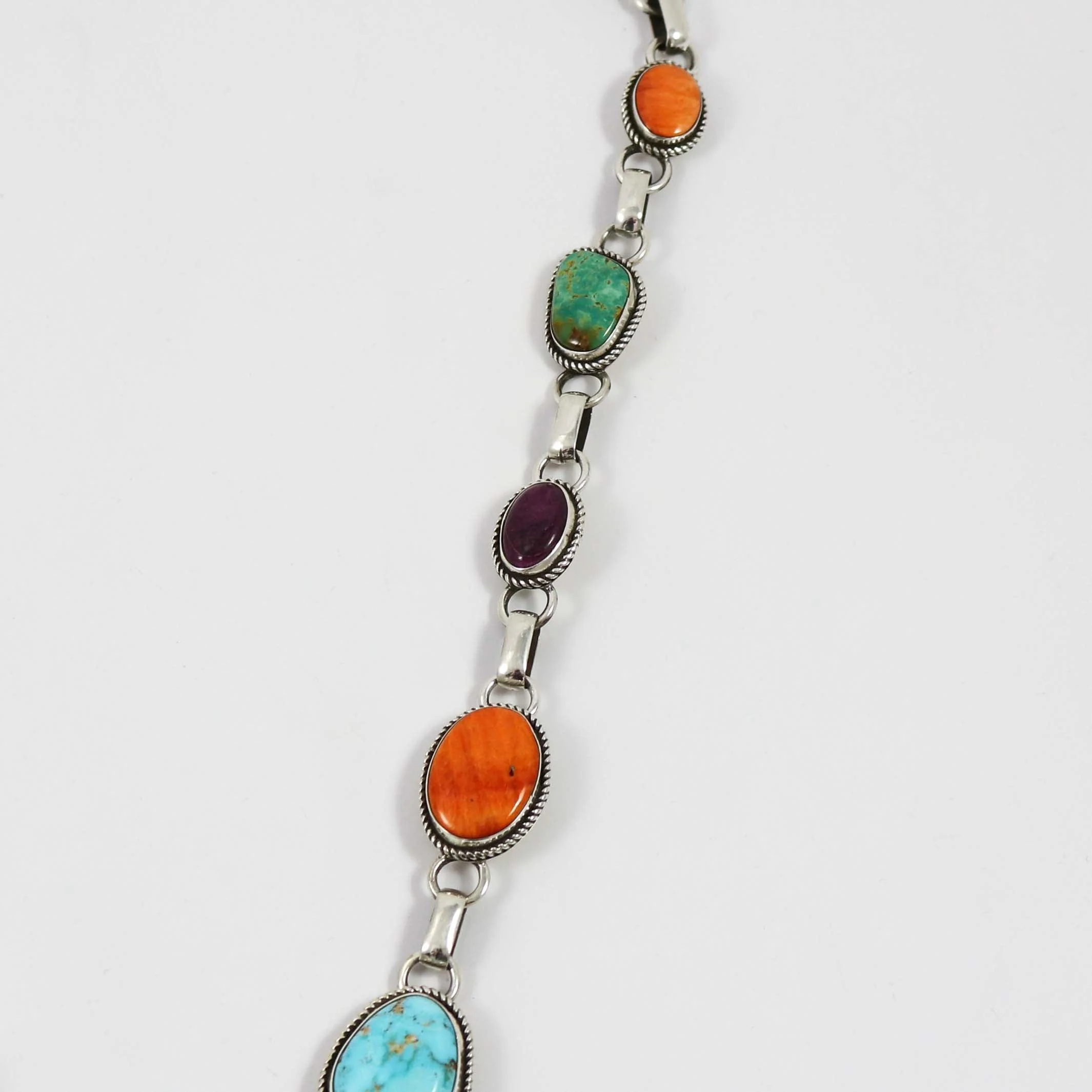 Turquoise and Spiny Oyster Shell Necklace - Image 4