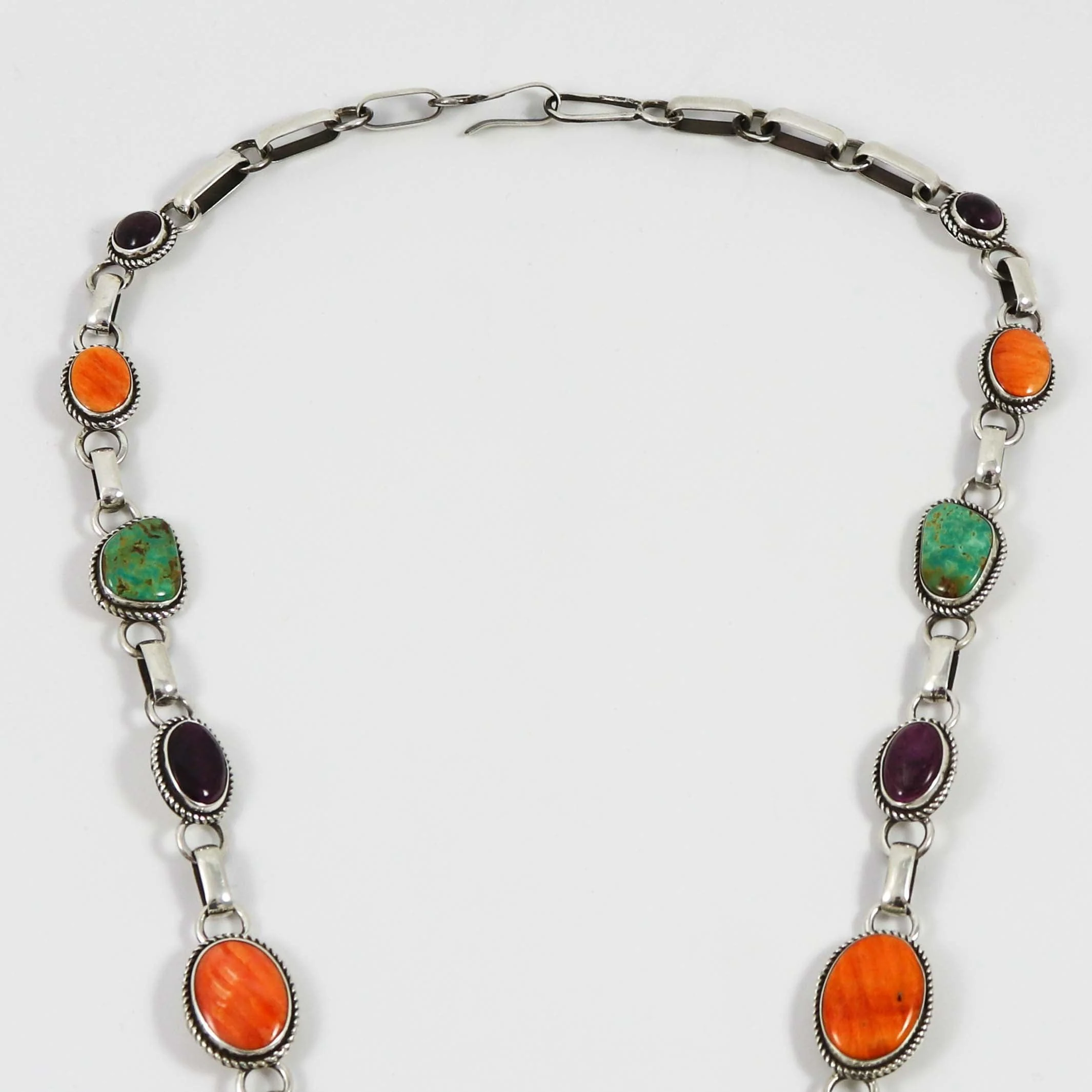 Turquoise and Spiny Oyster Shell Necklace - Image 5