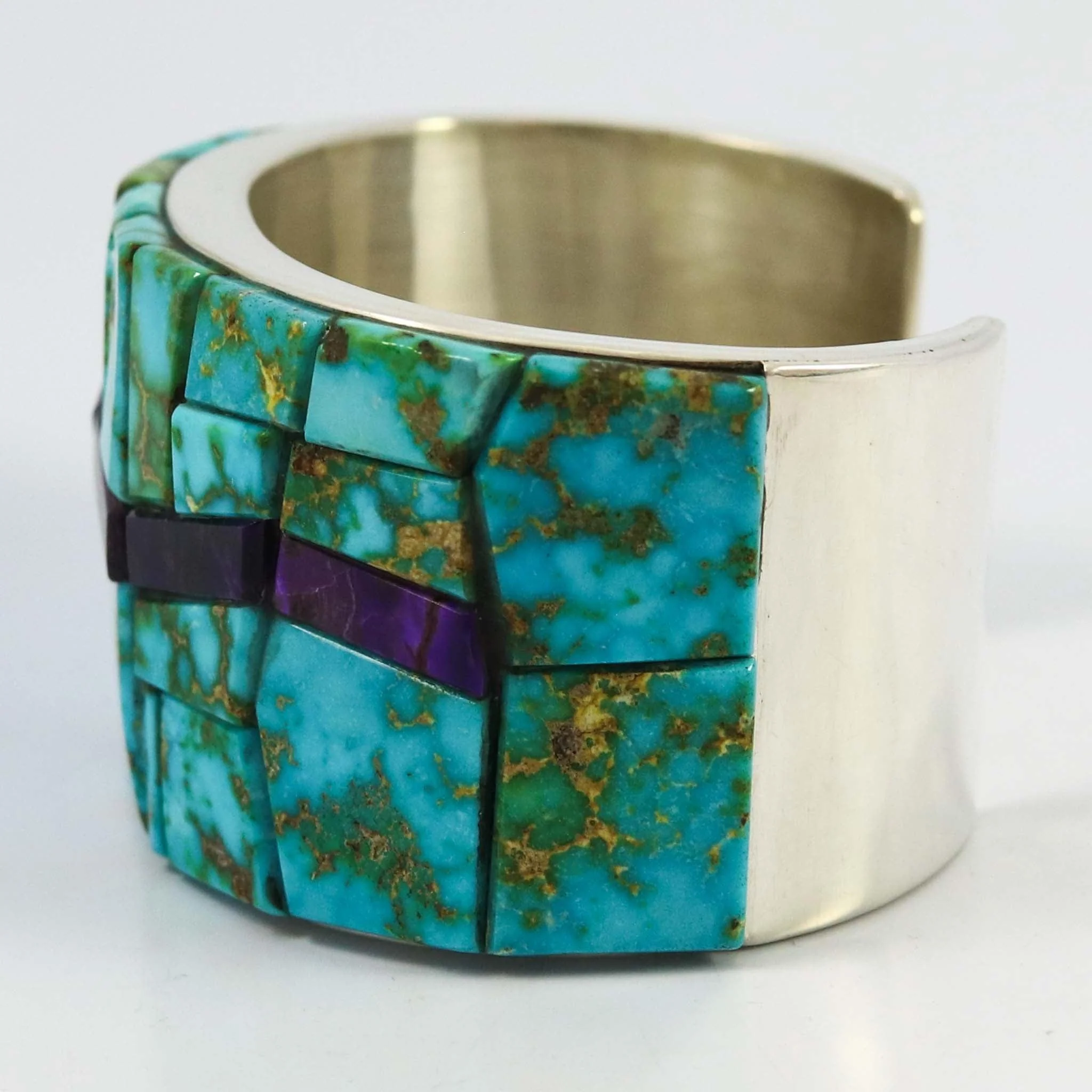 Turquoise and Sugilite Cuff - Image 5