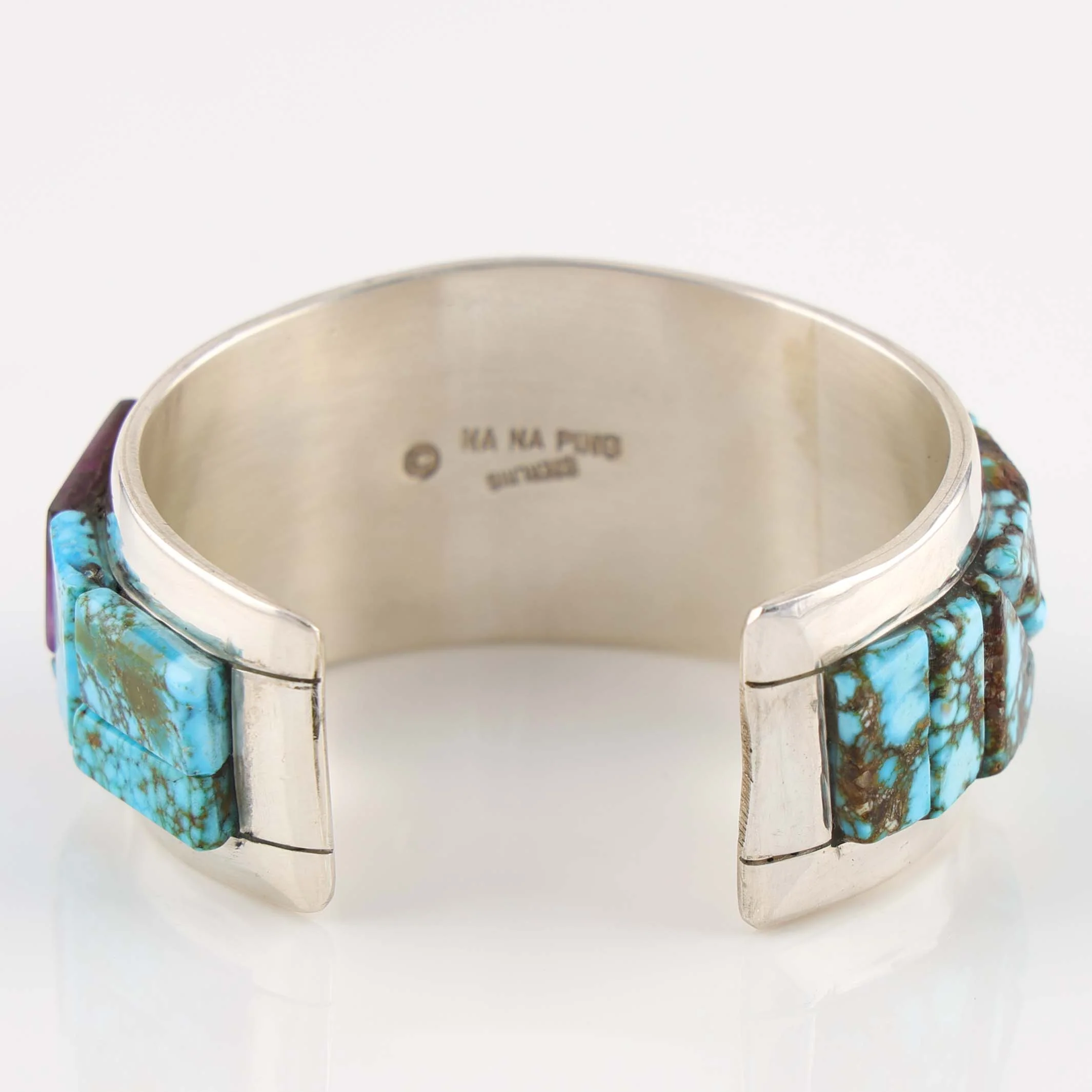 Turquoise and Sugilite Cuff - Image 6