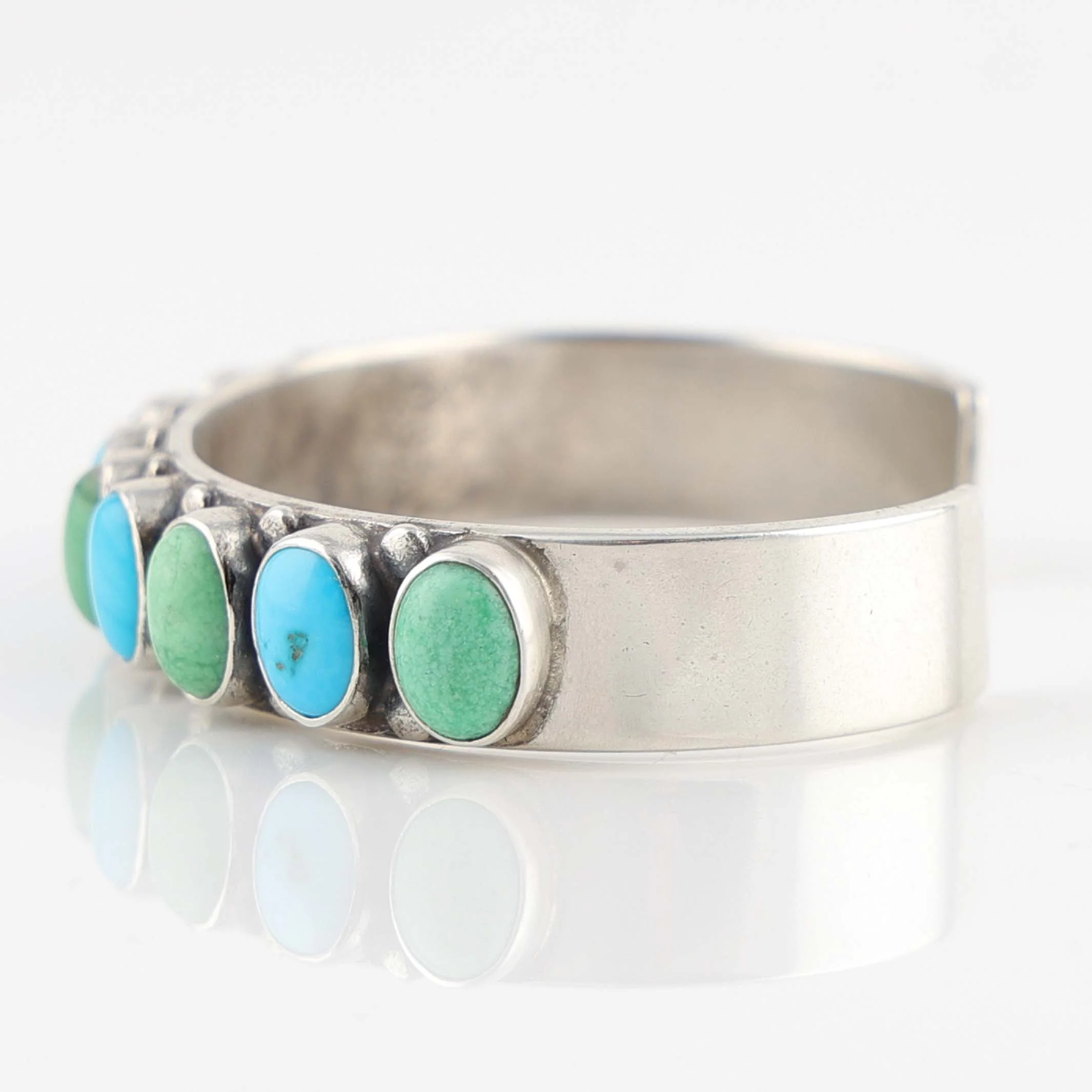 Turquoise and Variscite Cuff - Image 2