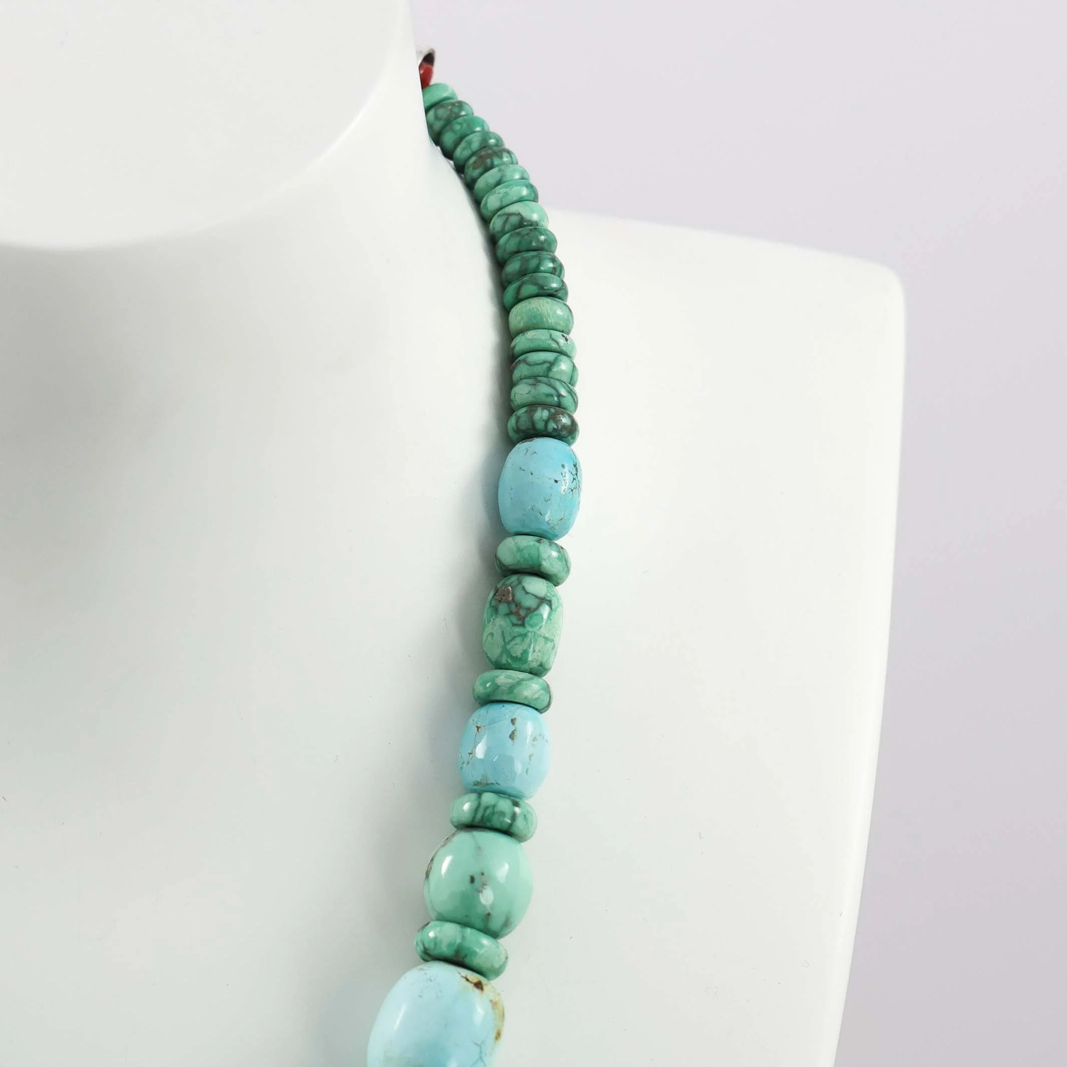 Turquoise and Variscite Necklace - Image 4