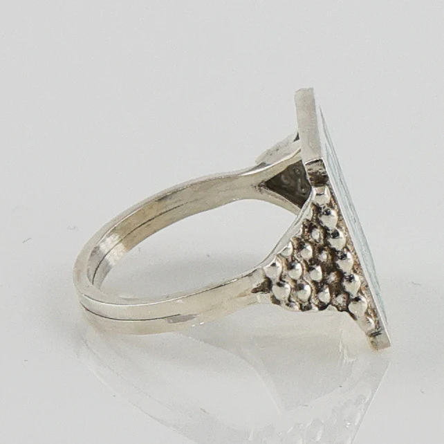 Turquoise and Variscite Ring - Image 3